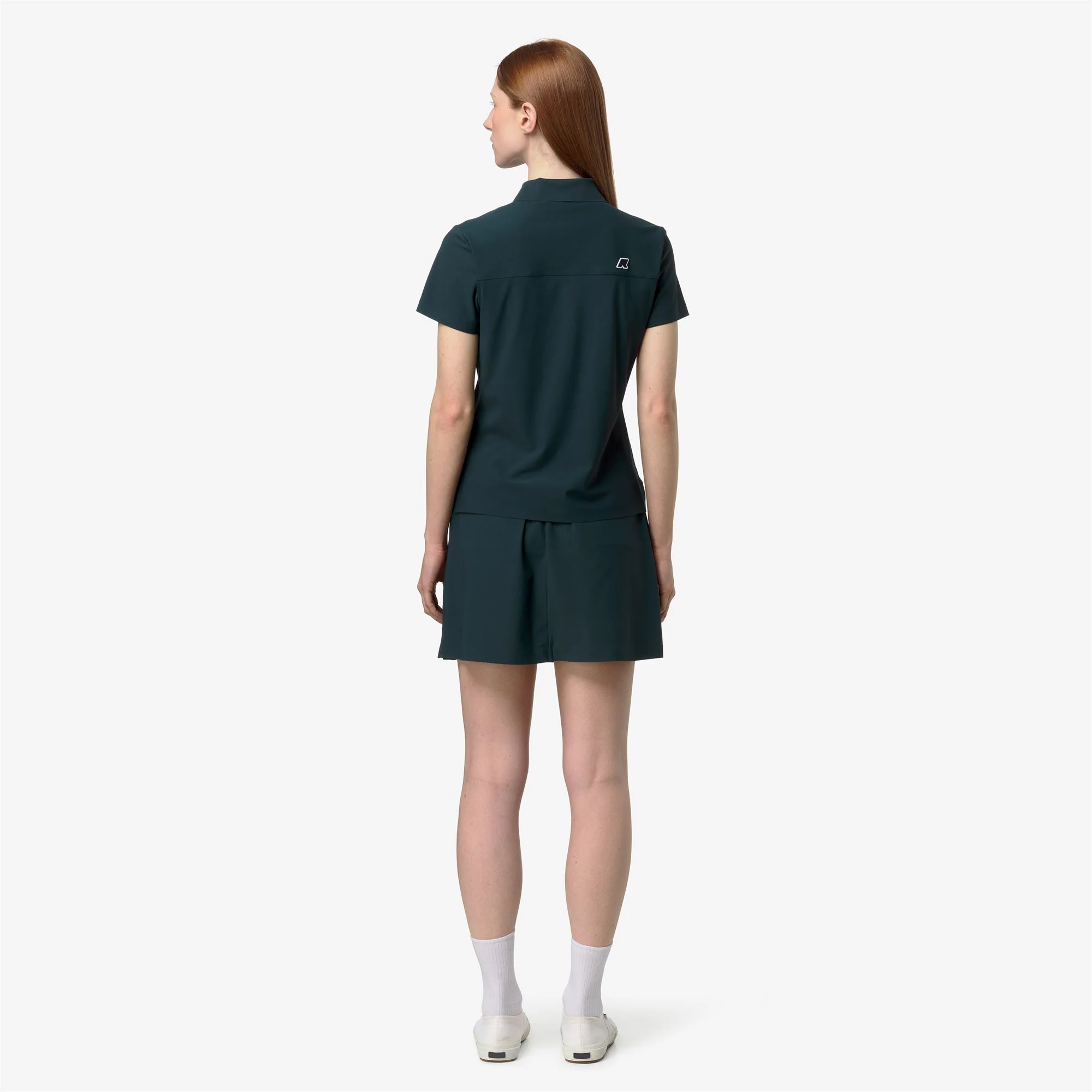 BIRDIE GOLF - Active Jerseys - Polo Shirt - Woman - GREEN DK JUNGLE - Image 2