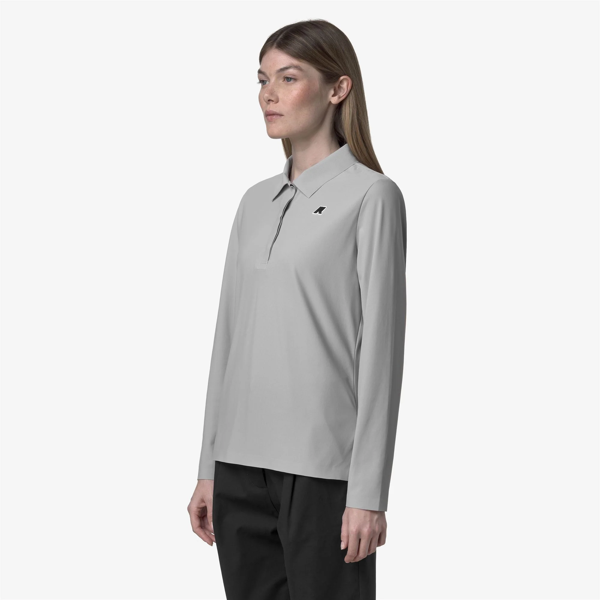 FLIER GOLF - Active Jerseys - Polo Shirt - Woman - GREY - Image 3