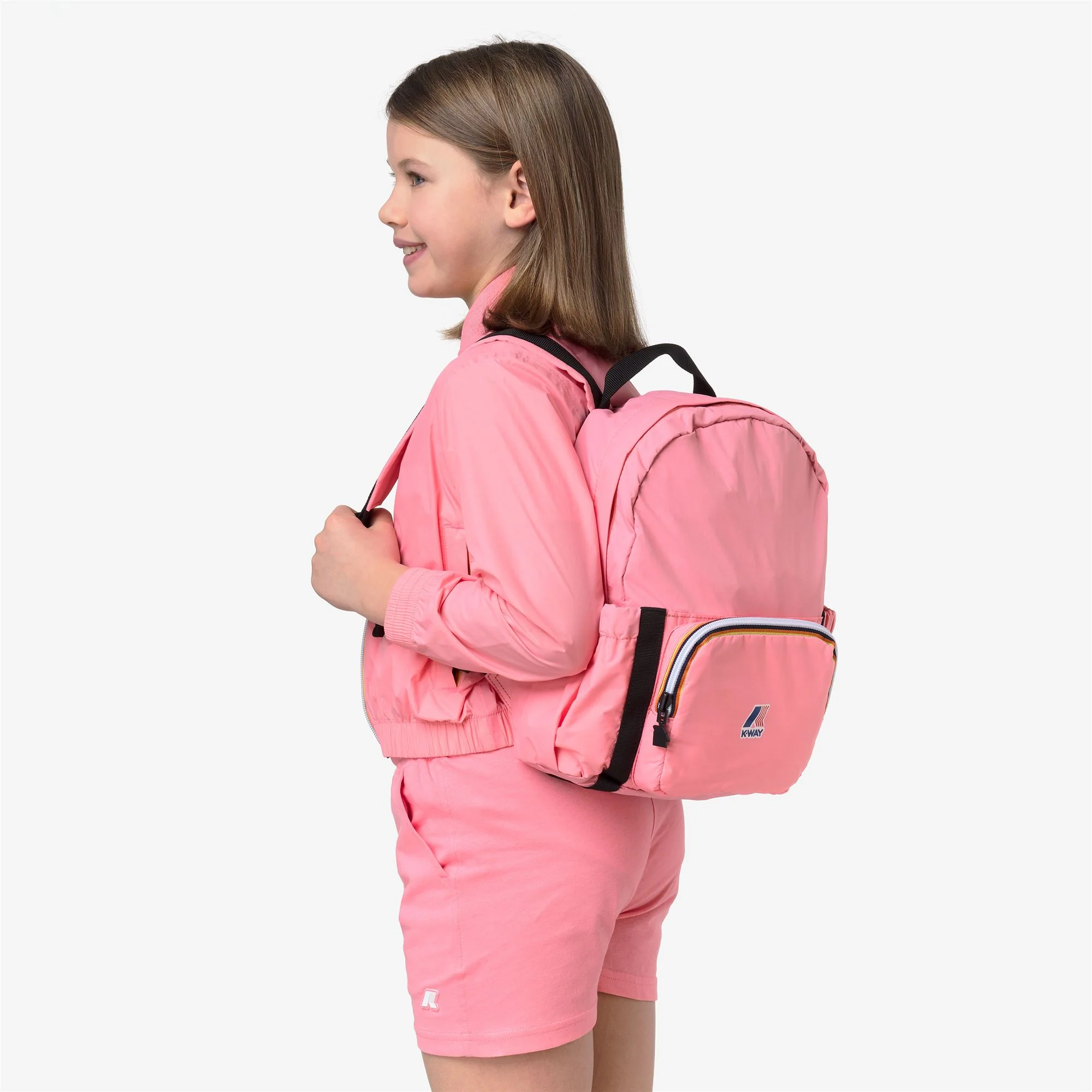 P. LE VRAI 4.0 MICHELET - Bags - Backpack - Kid unisex - PINK GERANIUM