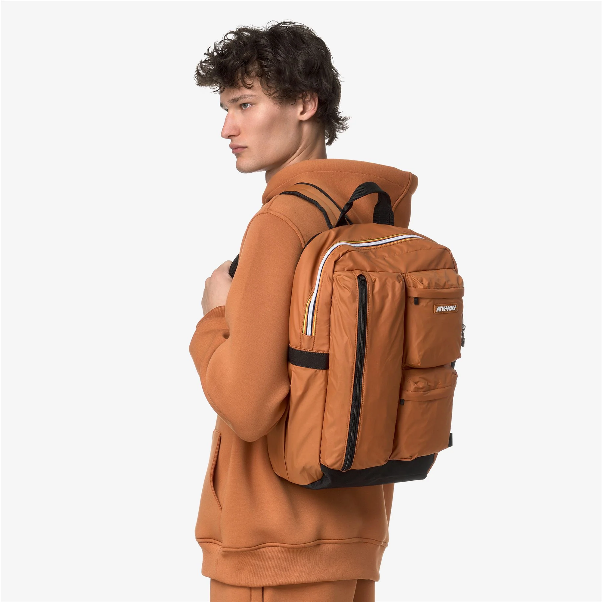 AMBERT - Bags - Backpack - Unisex - ORANGE ADOBE - Image 2