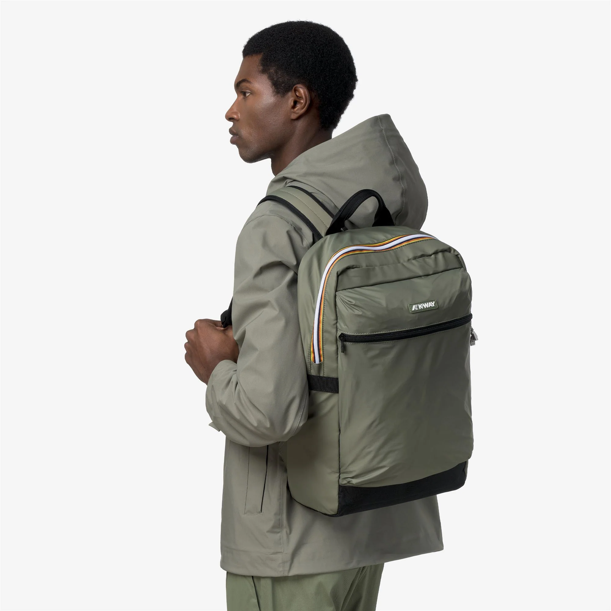 LAON - Bags - Backpack - Unisex - GREEN LICHEN - Image 3
