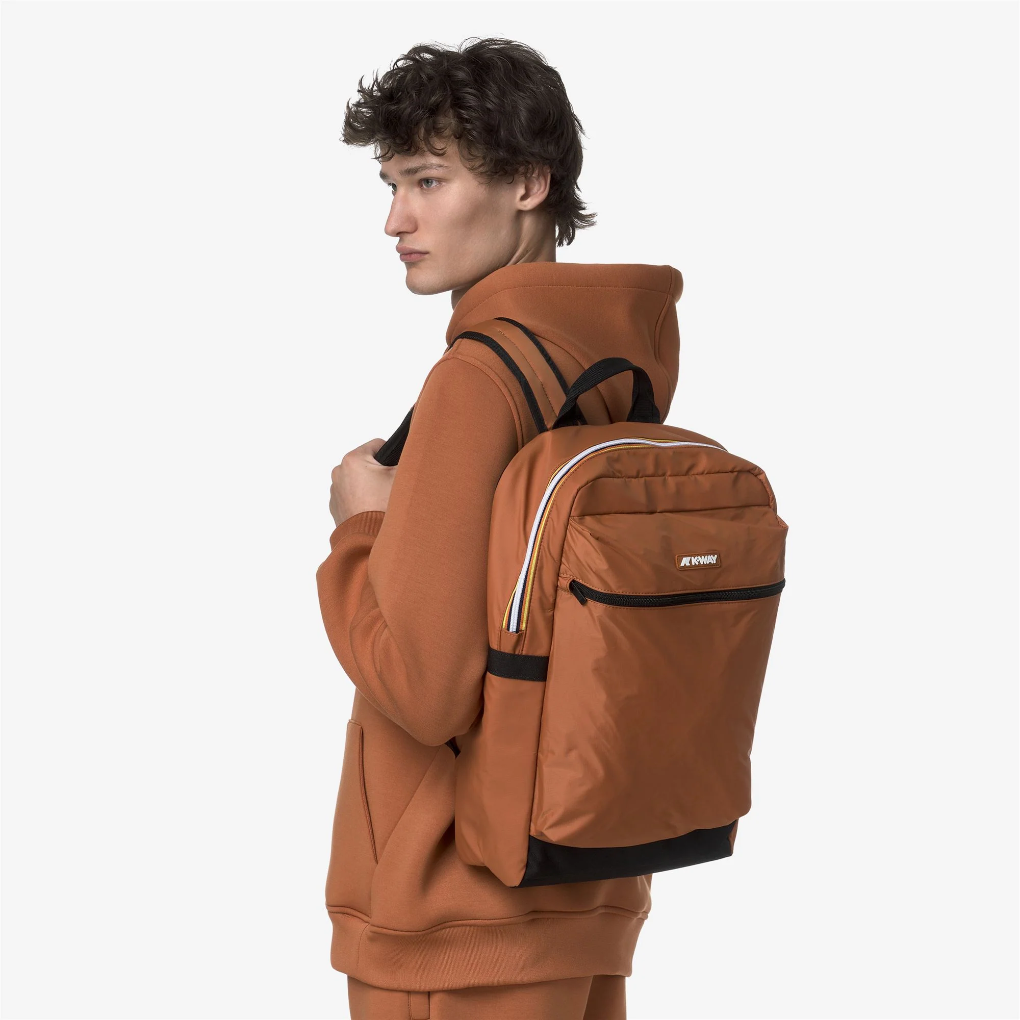 LAON - Bags - Backpack - Unisex - ORANGE ADOBE