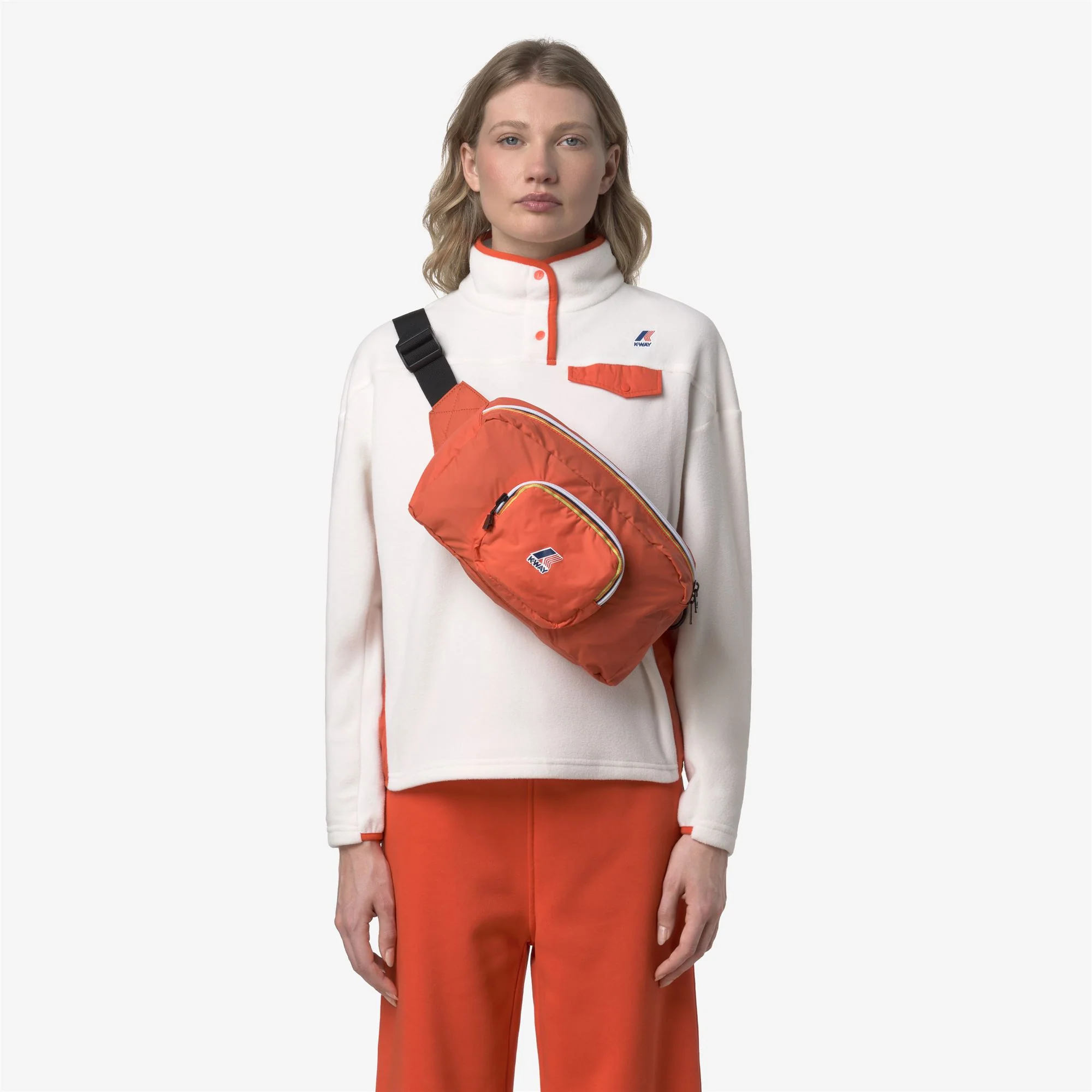 LE VRAI 4.0 SYLVAIN - Bags - Waist Bag - Unisex - ORANGE FIESTA - Image 3