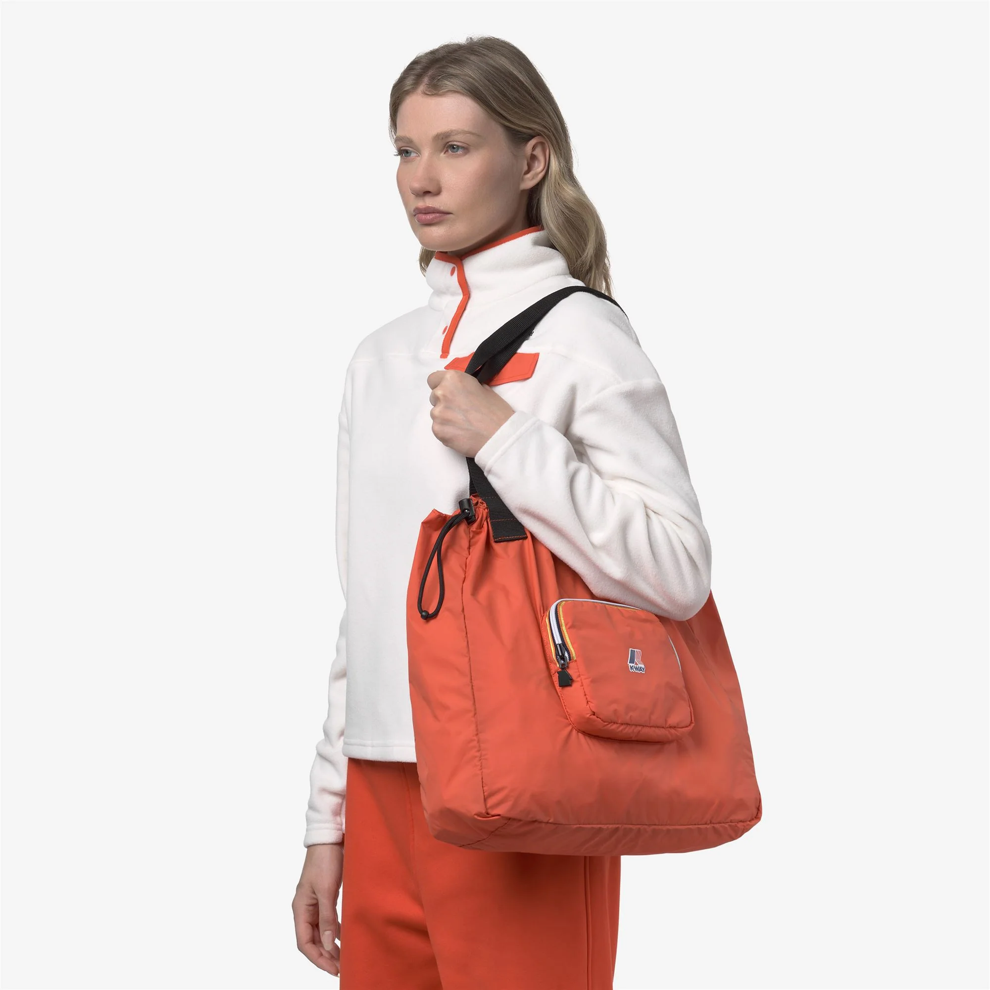 LE VRAI 4.0 VICTORINE - Bags - Shopping Bag - Unisex - ORANGE FIESTA