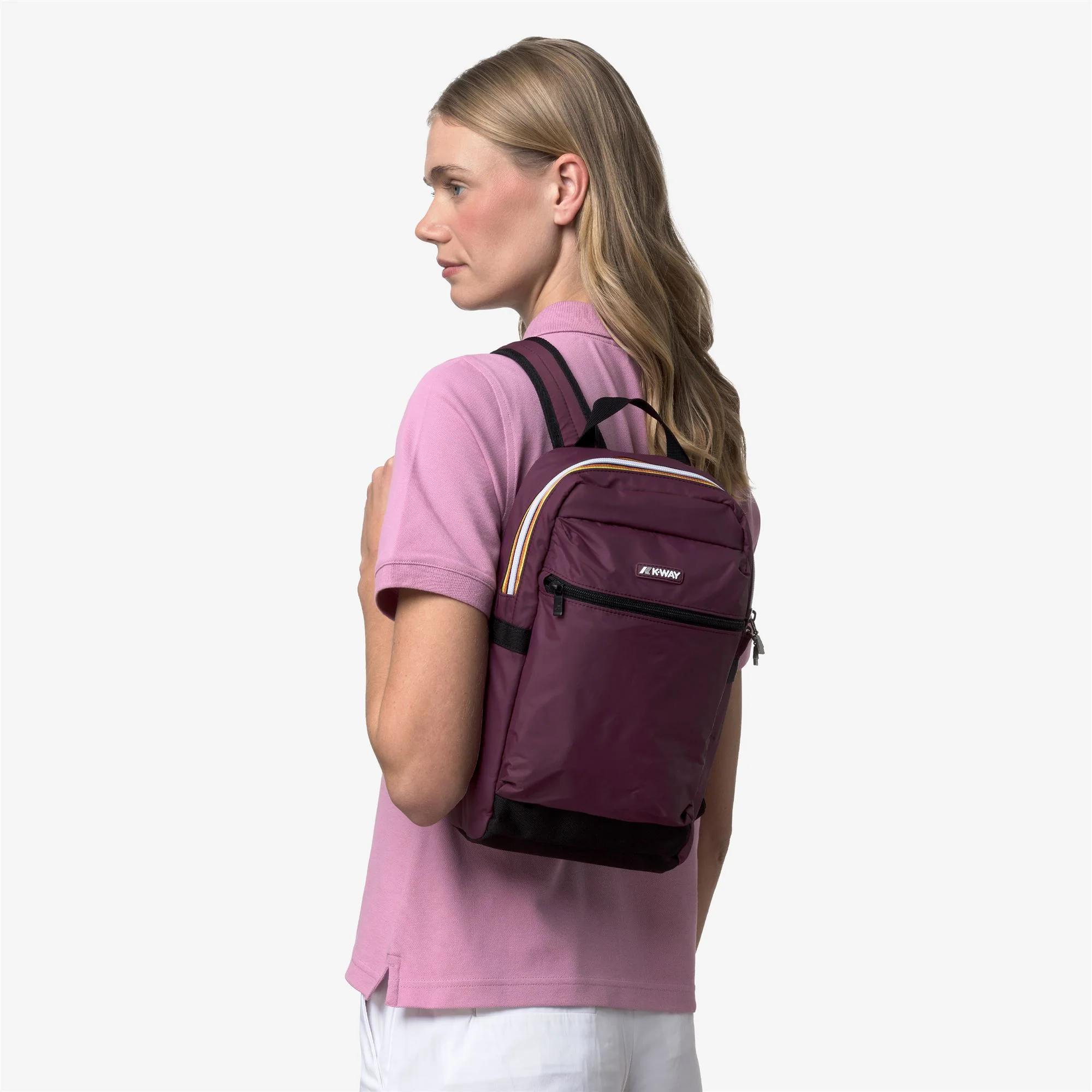 SMALL LAON - Bags - Backpack - Unisex - VIOLET MAUVE WINE