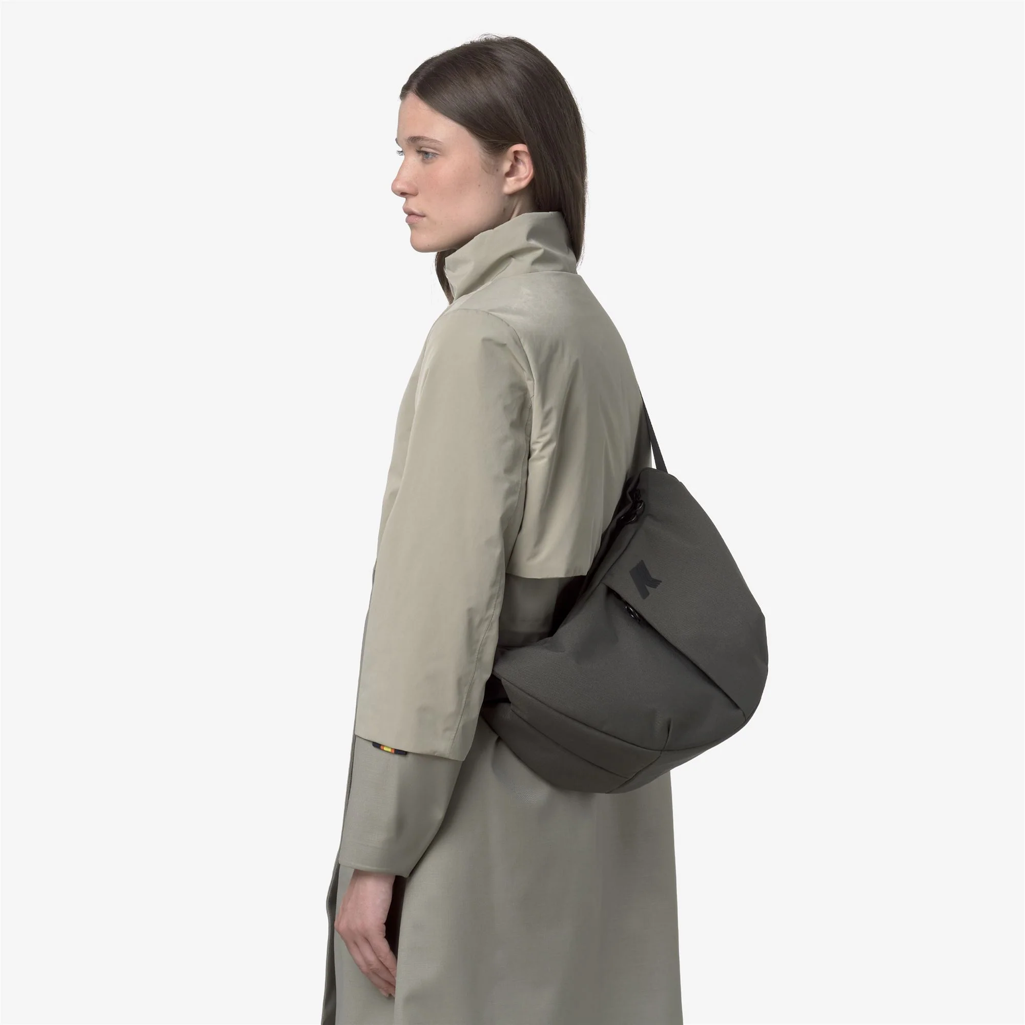 CONELIE - Bags - Shoulder Bag - Woman - GREEN BLACKISH - Image 4