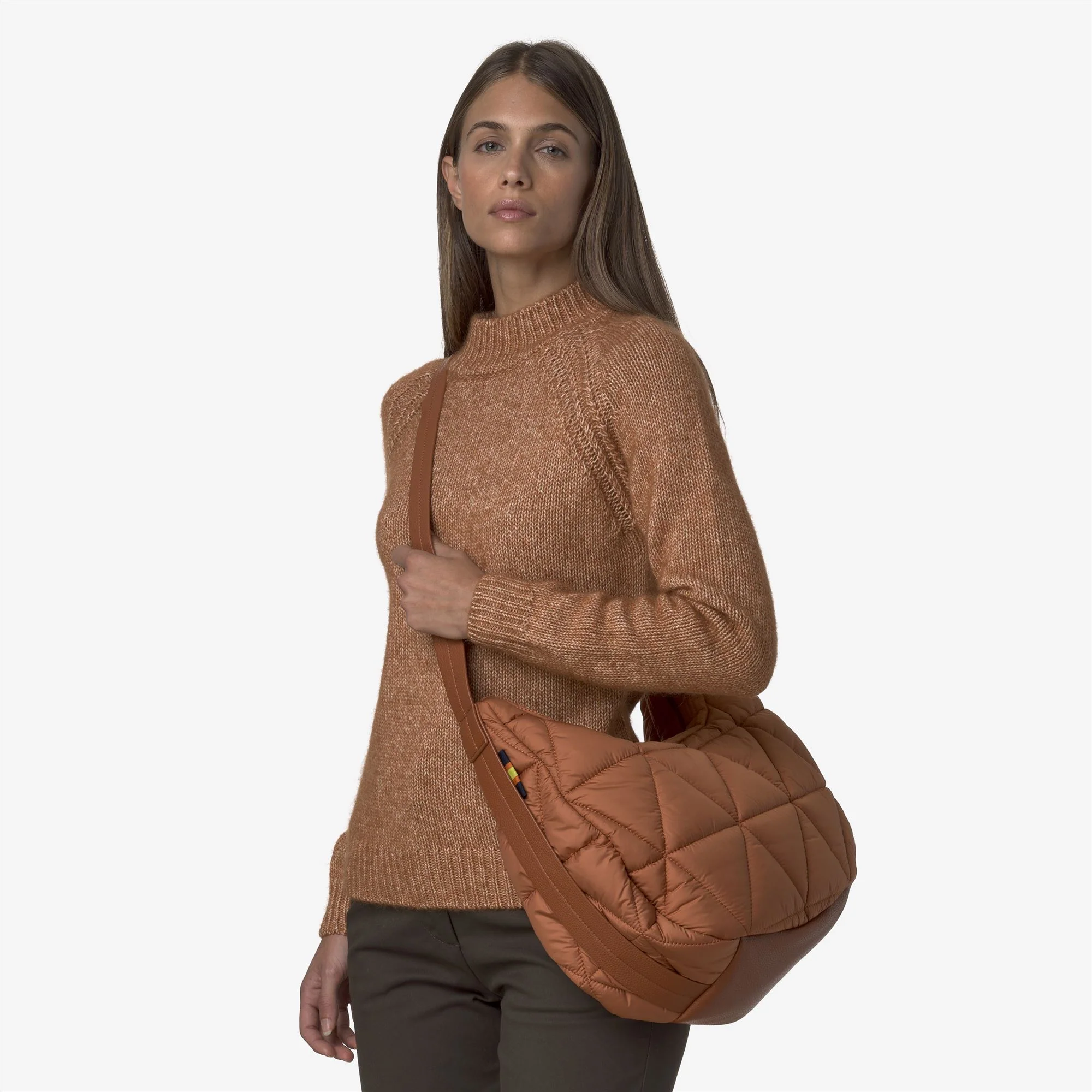 DIDIANE - Bags - Shoulder Bag - Woman - ORANGE ADOBE-ECO LEATHER - Image 3