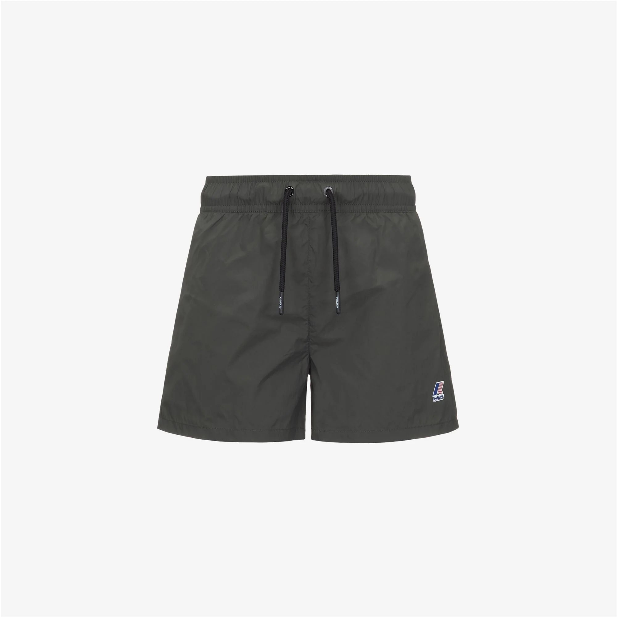 P. LE VRAI OLIVIER - Bathing Suits - Swimming Trunks - Boy - GREEN BLACKISH