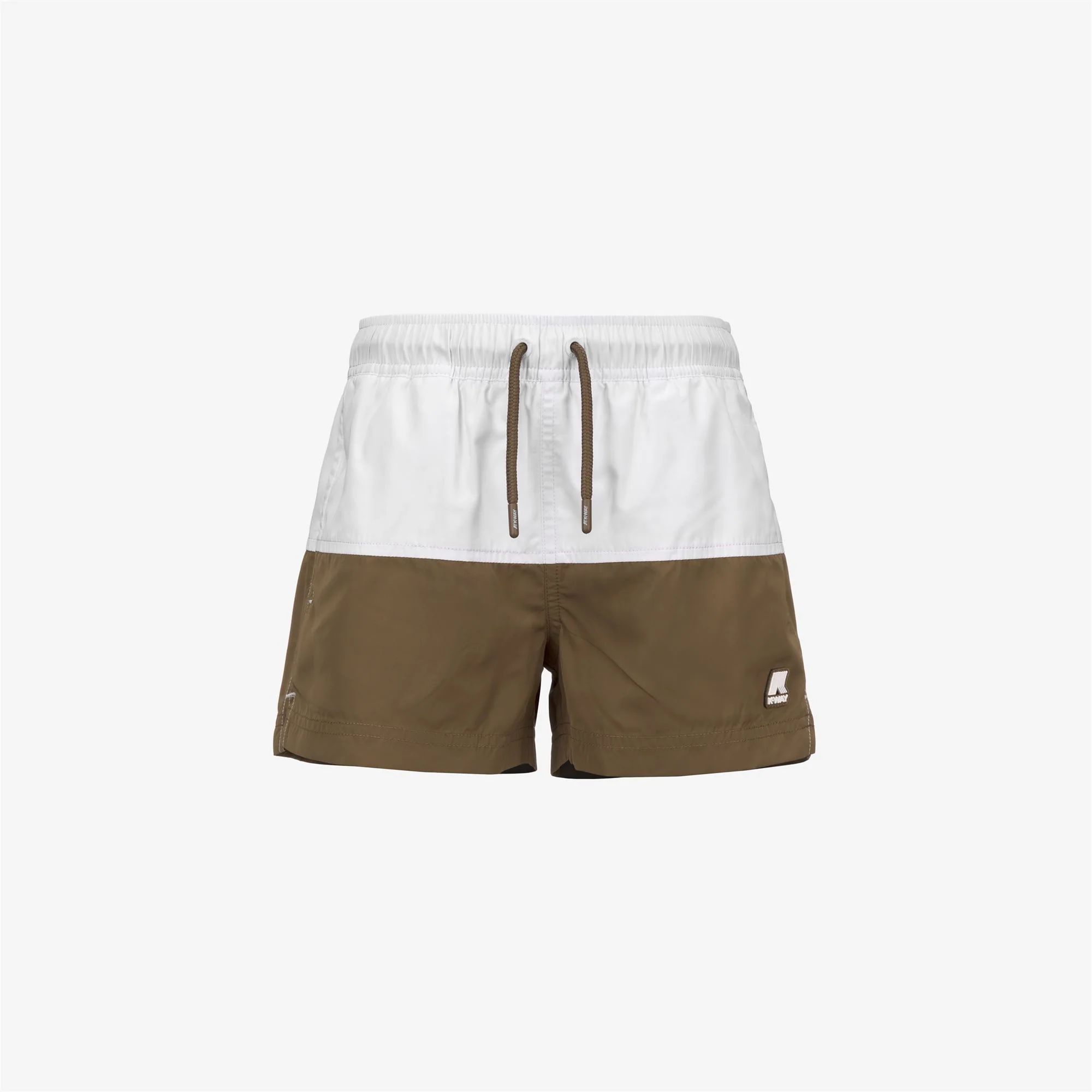 P. LESLIE - Bathing Suits - Swimming Trunks - Boy - WHITE-BROWN C