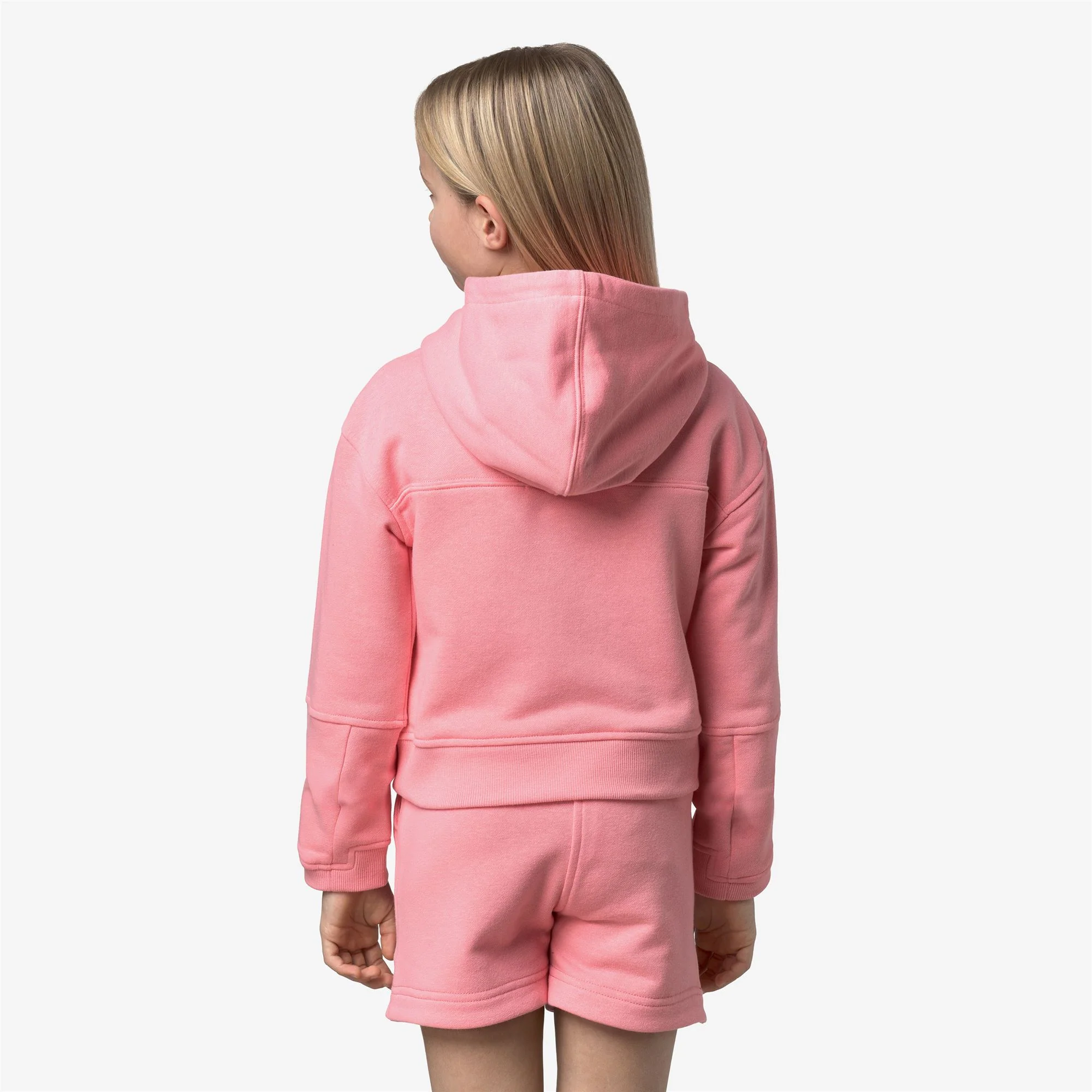 P. NINETTE PC - Fleece - Hoodie - Girl - PINK GERANIUM - Image 2