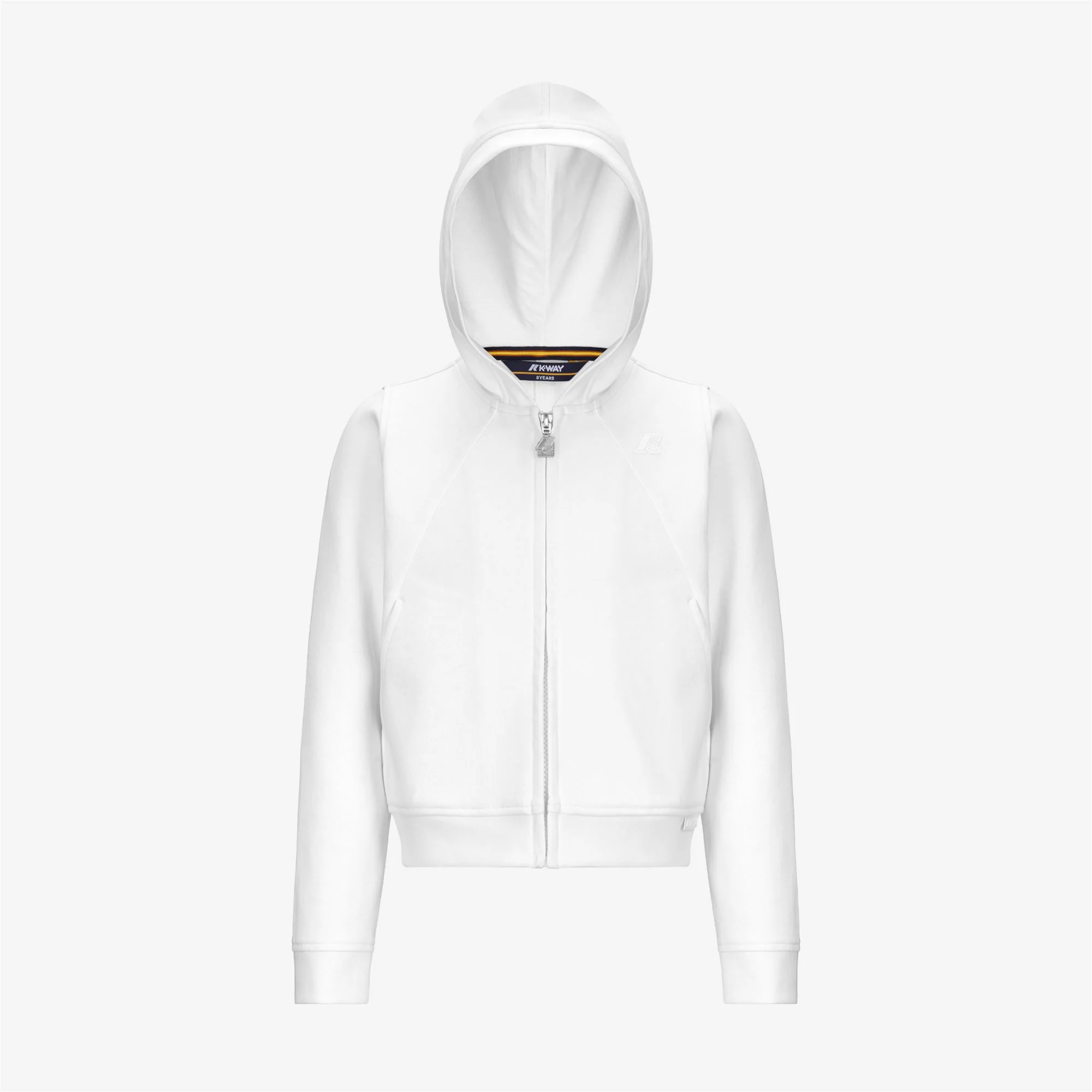 P. RENA INTERLOCK - Fleece - Jacket - Girl - WHITE