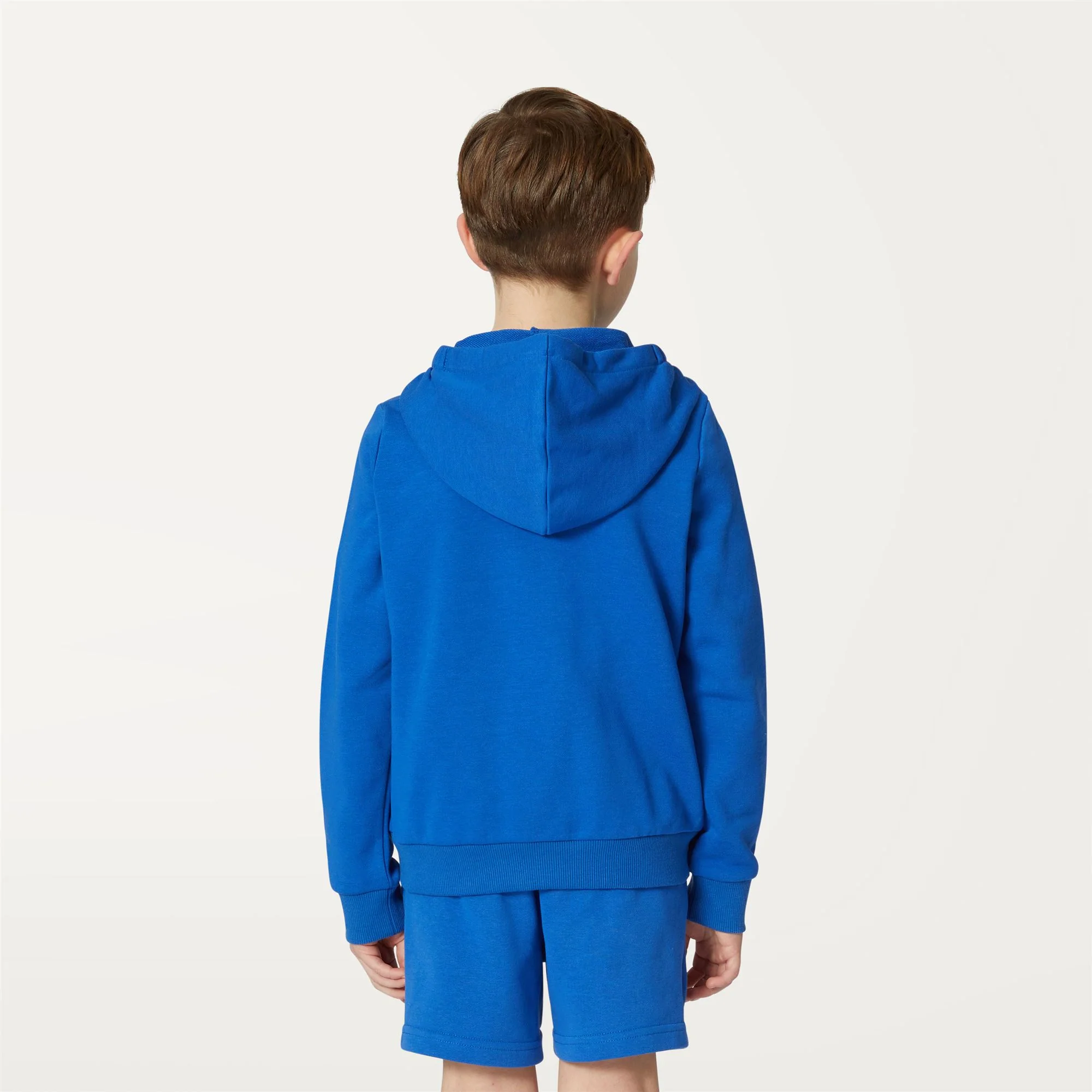 P. LE VRAI ARNEL POLY COTTON - Fleece - Jacket - Kid unisex - BLUE ROYAL MARINE