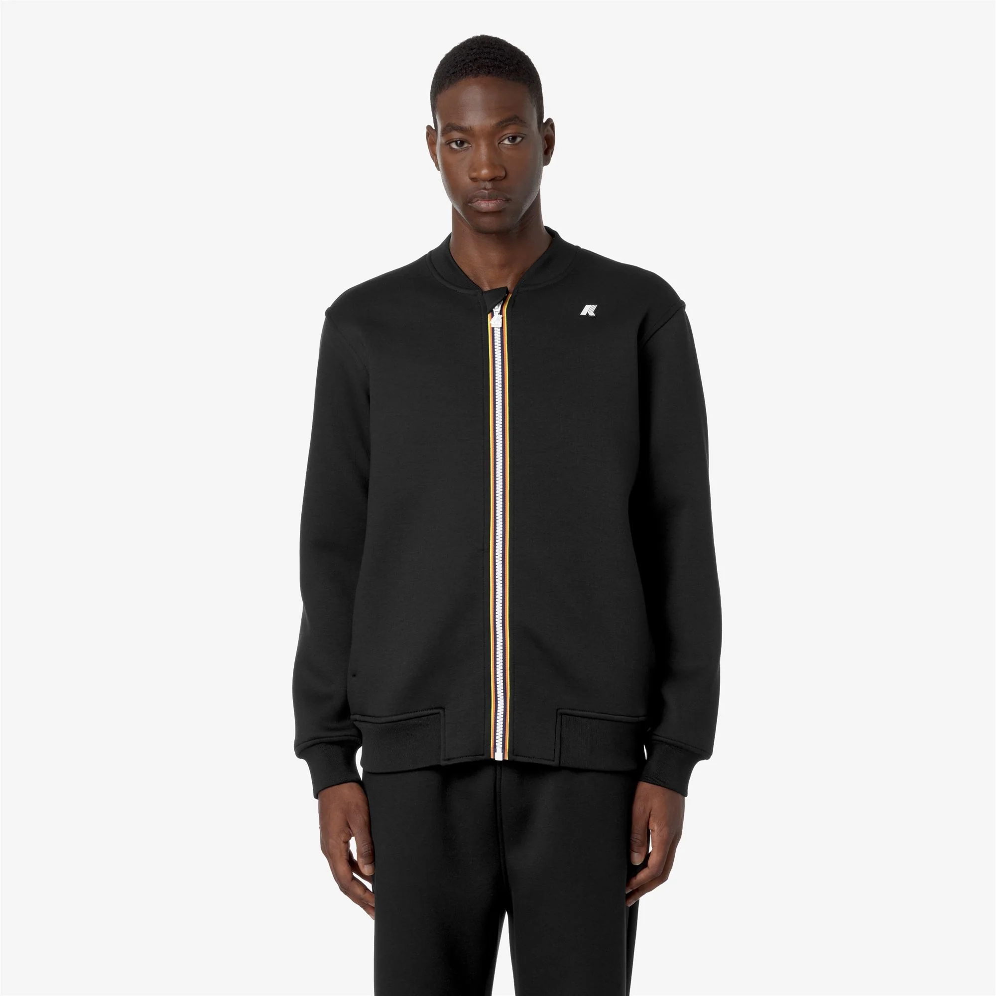 ABEL SPACER - Fleece - Jacket - Man - BLACK PURE - Image 4