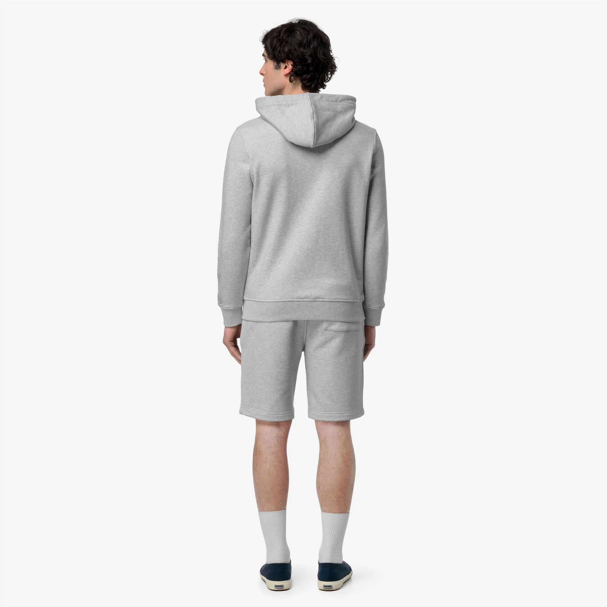 ANTHONY FRENCH TERRY - Fleece - Jacket - Man - GREY MID MEL