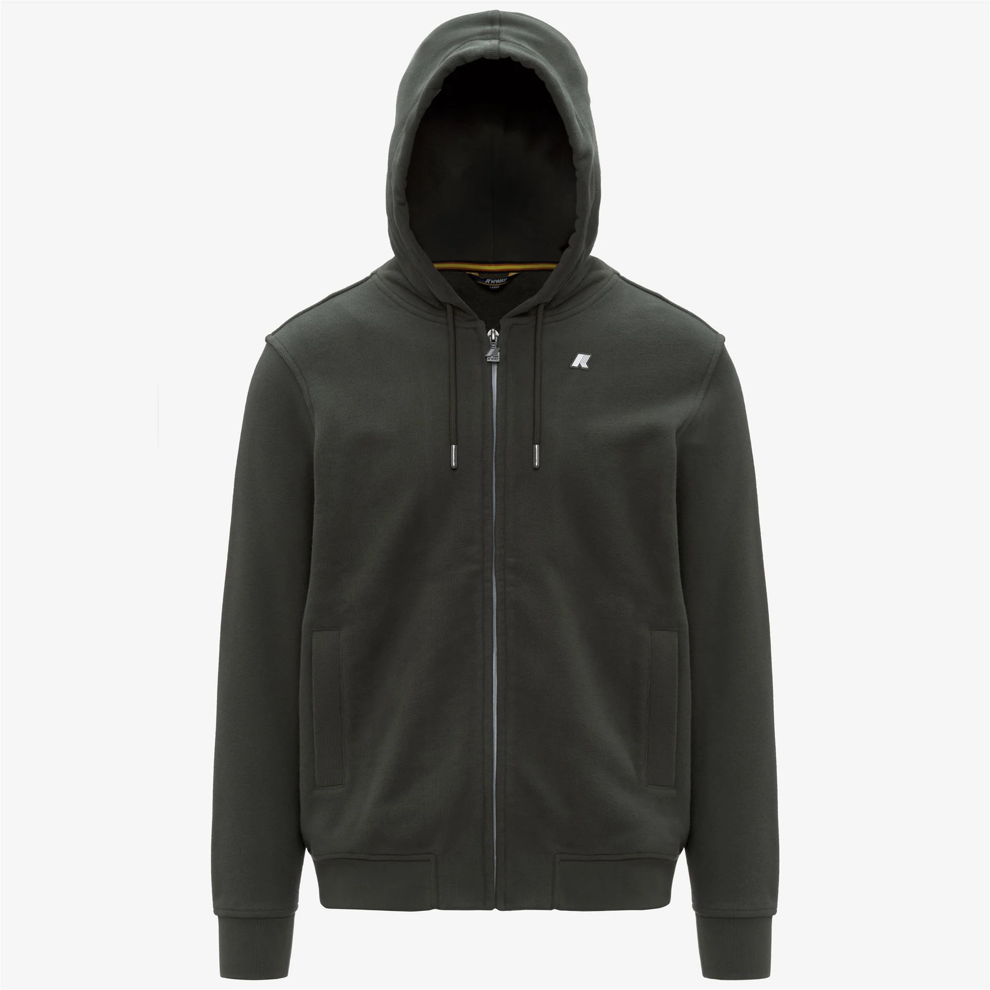 ANTHONY HEAVY FLEECE - Fleece - Jacket - Man - GREEN BLACKISH