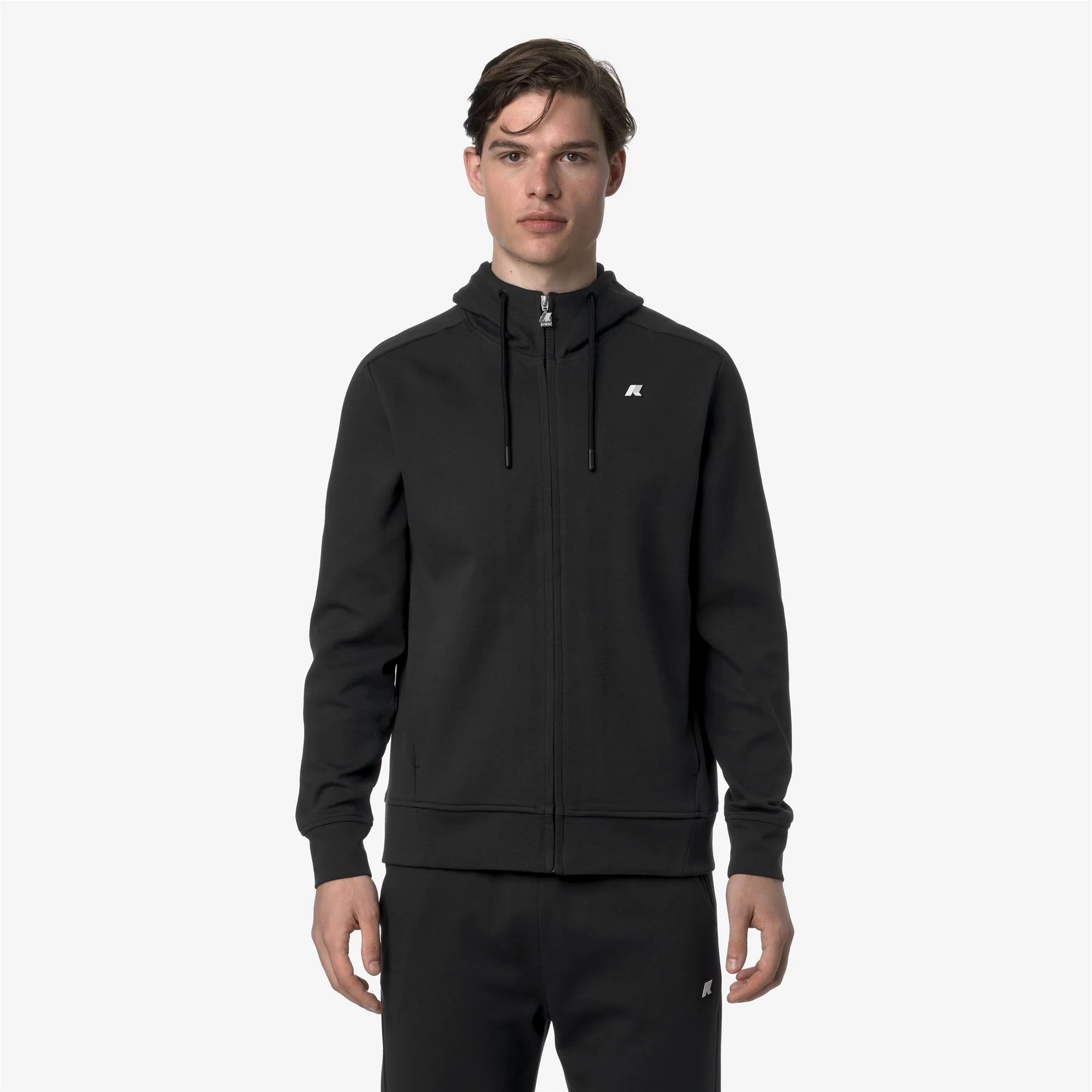 ANTON INTERLOCK - Fleece - Jacket - Man - BLACK PURE - Image 2
