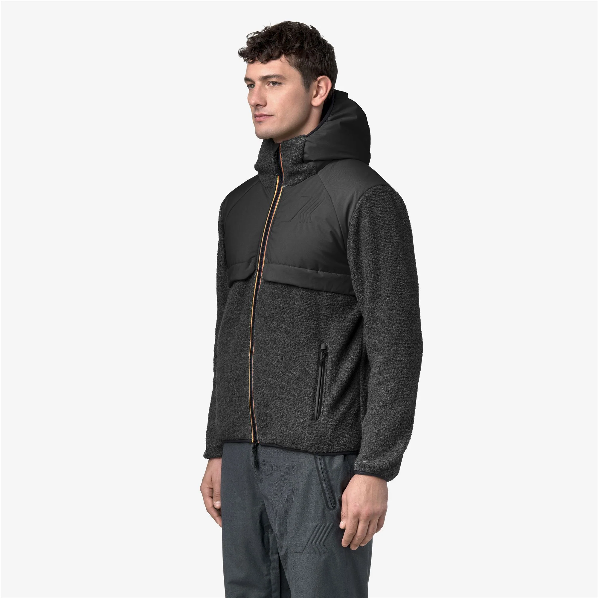 BAUGES W POLAR - Fleece - Jacket - Man - BLACK PURE - Image 3