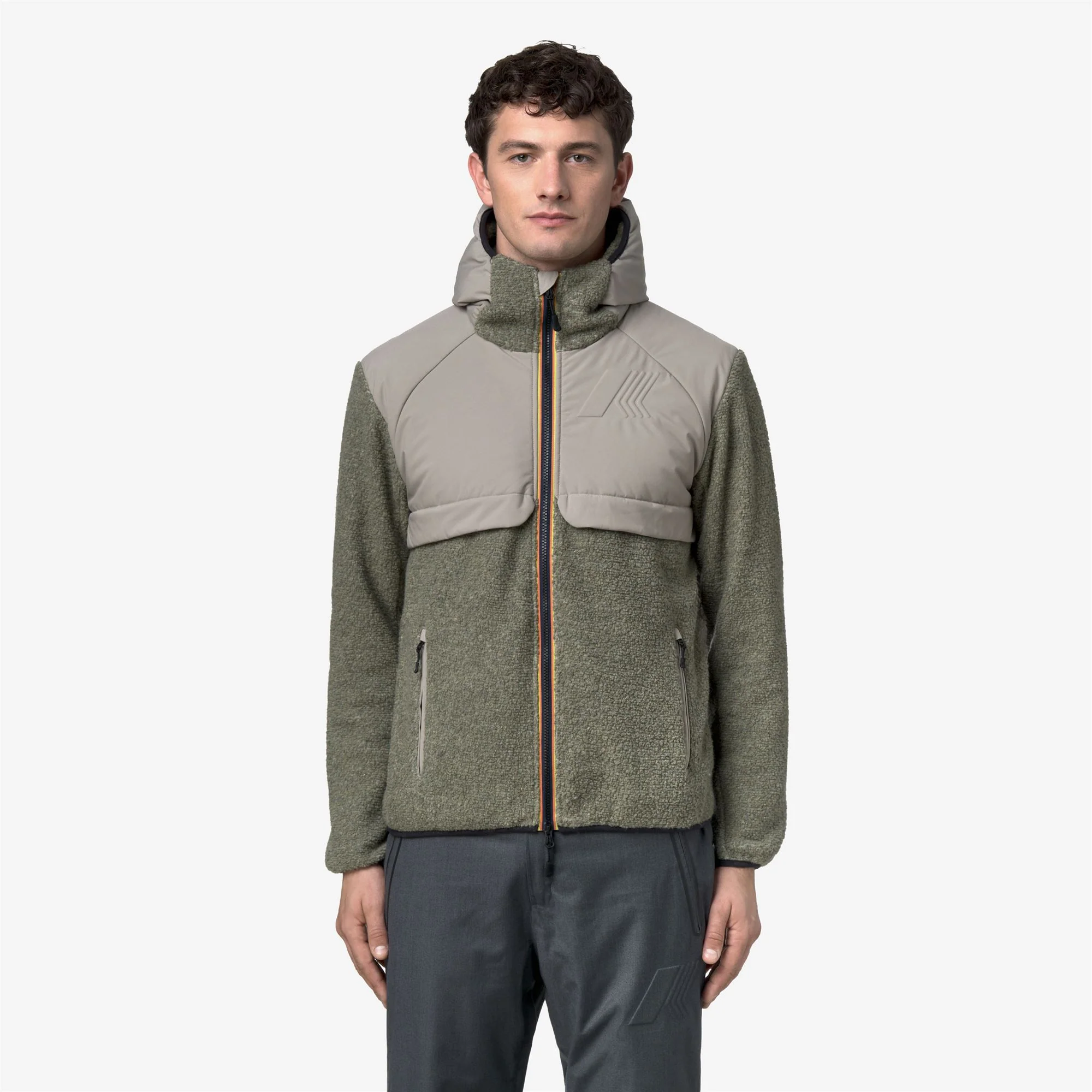 BAUGES W POLAR - Fleece - Jacket - Man - GREEN OAK - Image 5