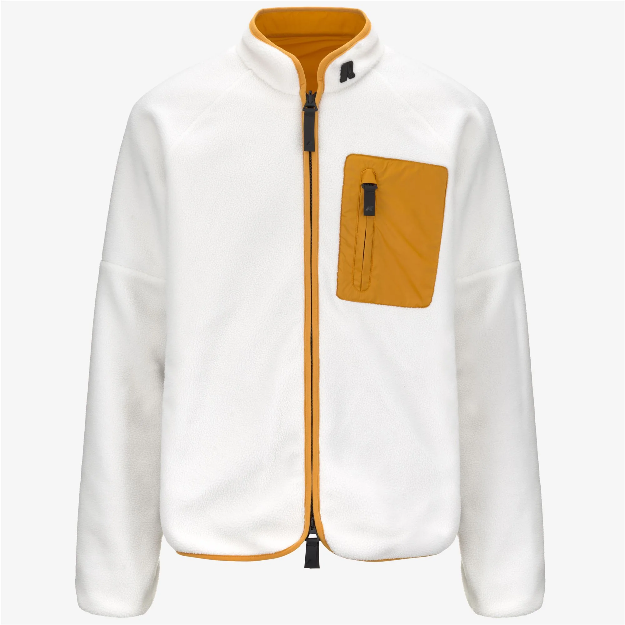 BESSANS - Fleece - Jacket - Man - WHITE G-YELLOW INCA - Image 2