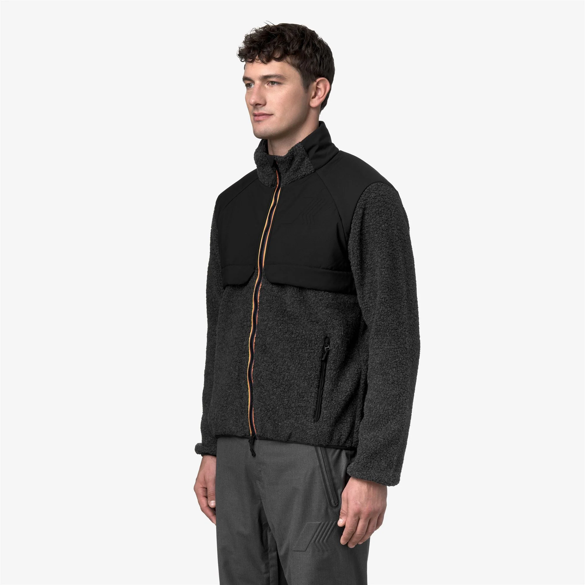 BORNES W POLAR - Fleece - Jacket - Man - BLACK PURE - Image 2