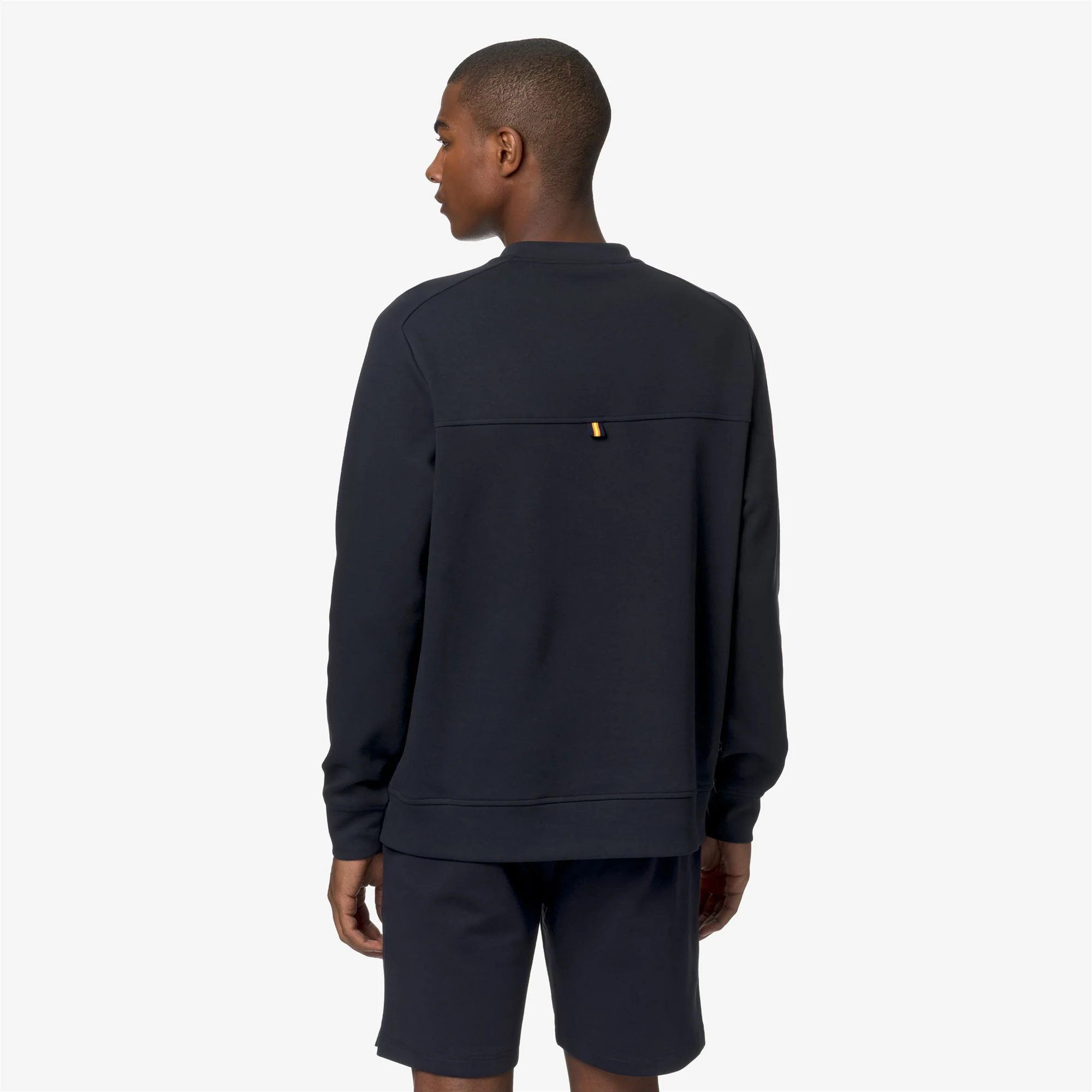 MEDINE INTERLOCK - Fleece - Jumper - Man - BLUE DEPTH