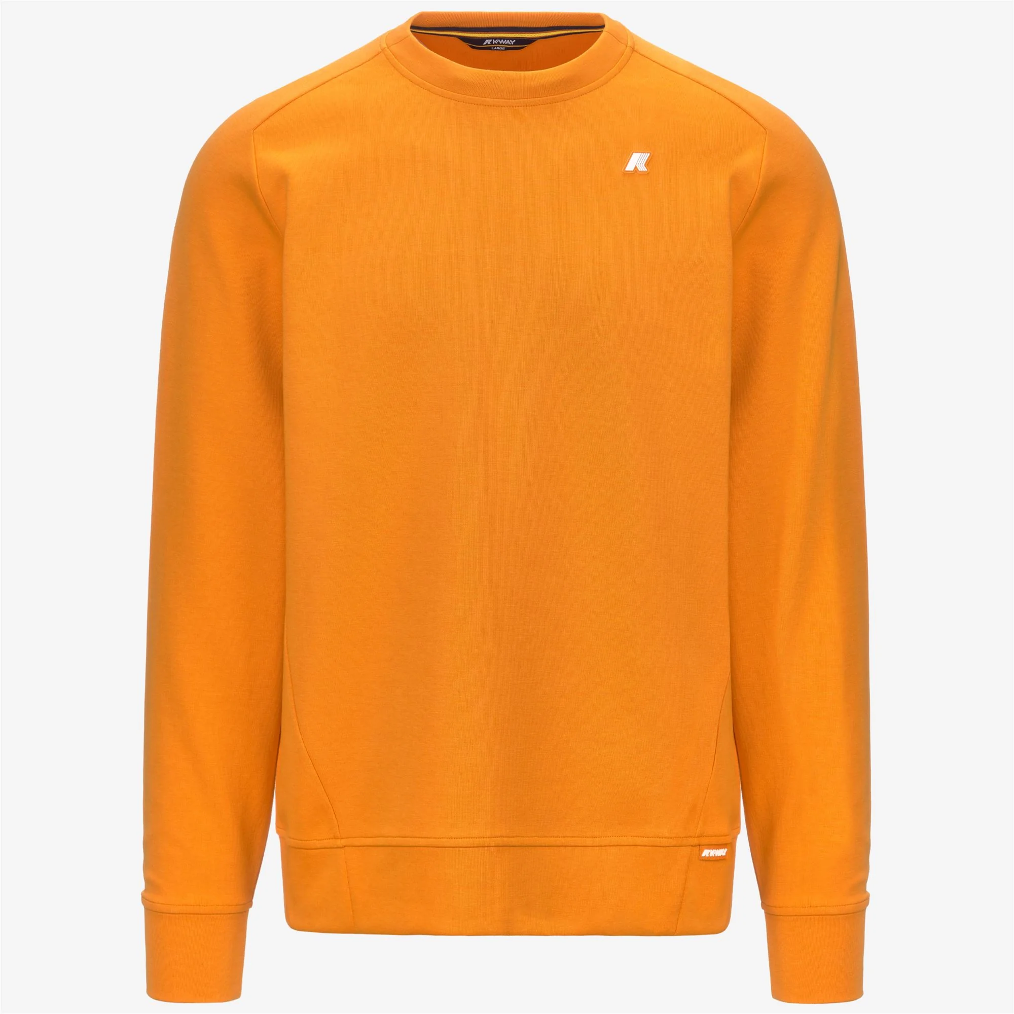 MEDINE INTERLOCK - Fleece - Jumper - Man - ORANGE MD