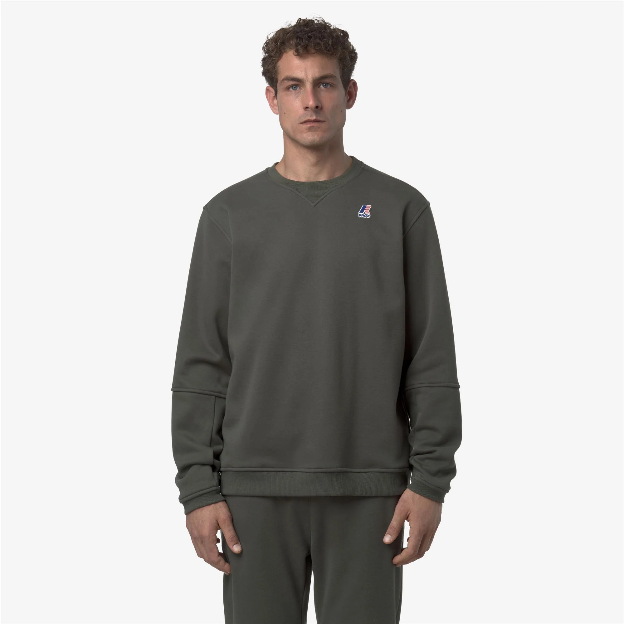 NAEL BRUSHED PC - Fleece - Jumper - Unisex - GREEN BLACKISH - Image 4