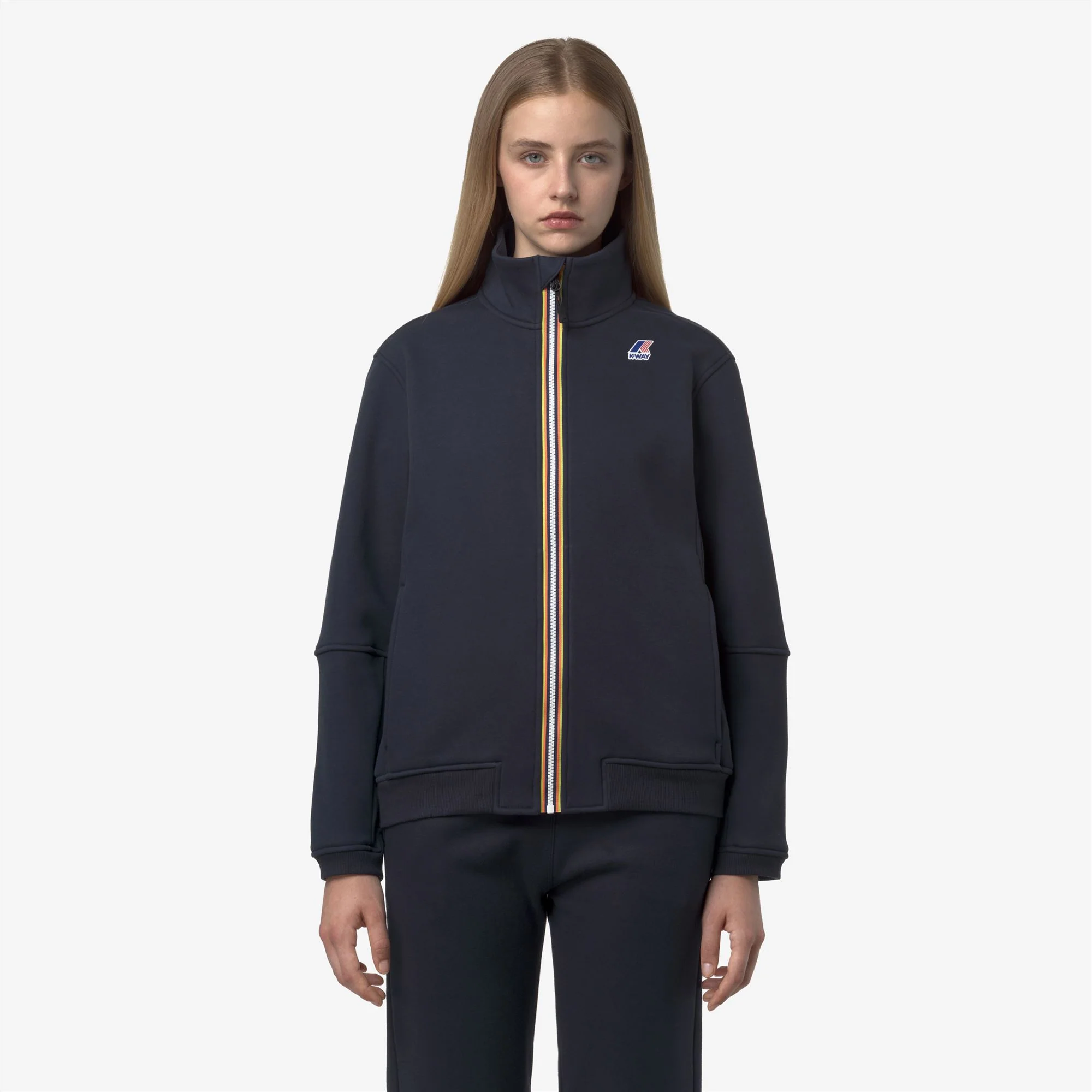 PEPIN BRUSHED PC - Fleece - Jacket - Unisex - BLUE DEPTH - Image 2