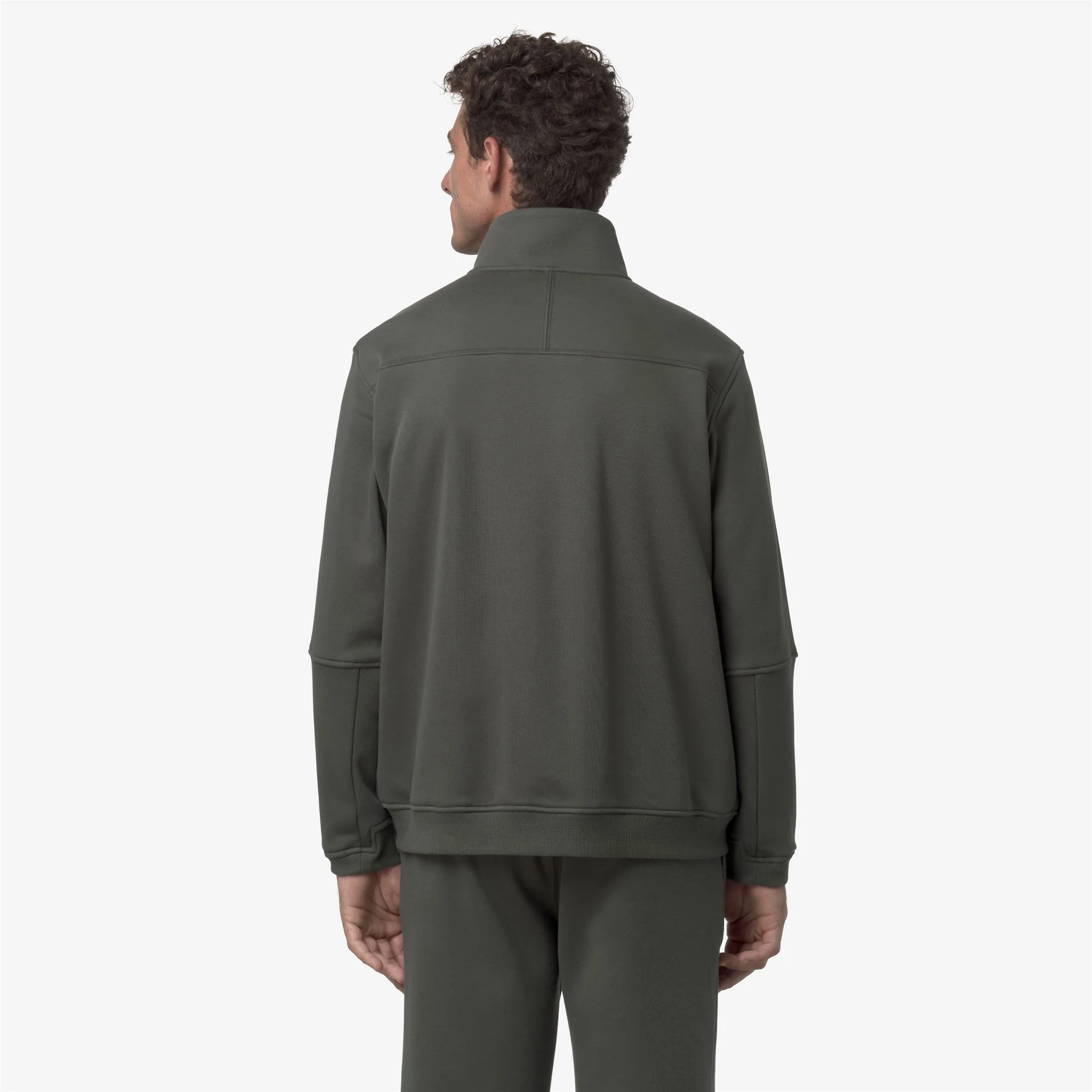 PEPIN BRUSHED PC - Fleece - Jacket - Unisex - GREEN BLACKISH - Image 4