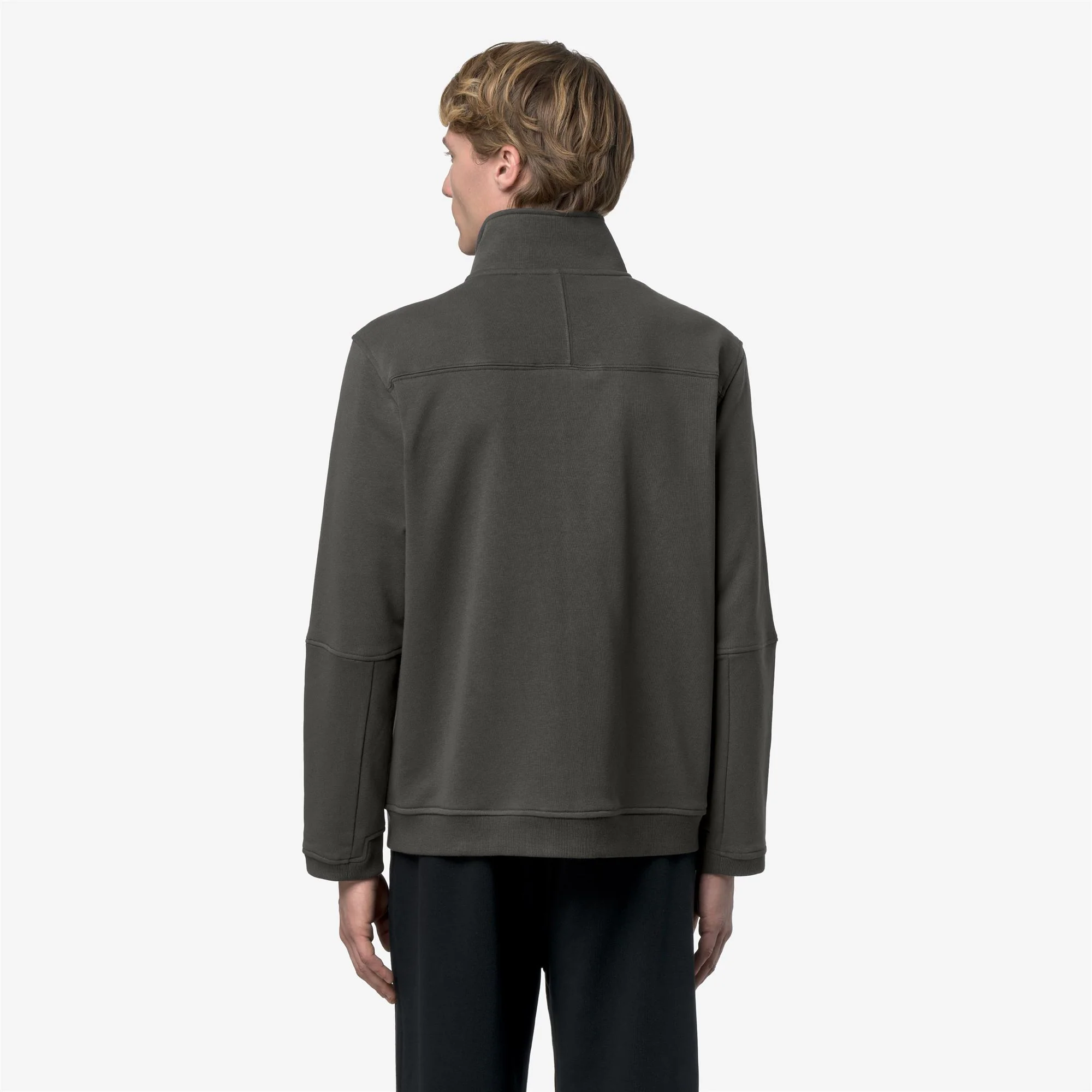 PEPIN POLY COTTON - Fleece - Jacket - Unisex - GREEN BLACKISH - Image 3