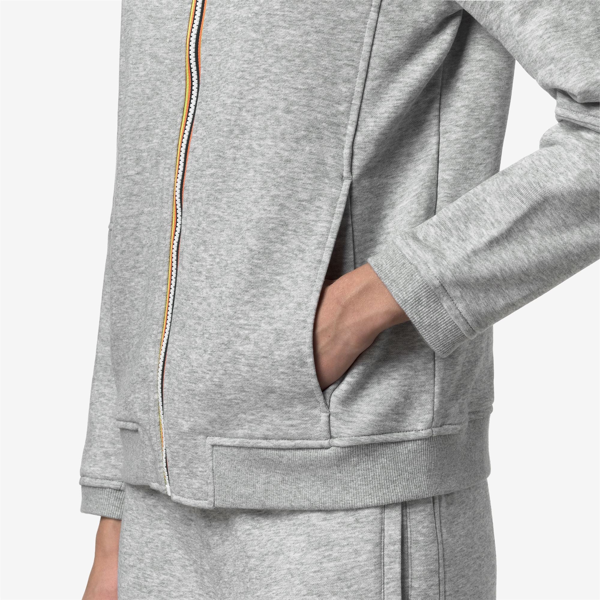 PEPIN POLY COTTON - Fleece - Jacket - Unisex - GREY MEL - Image 5