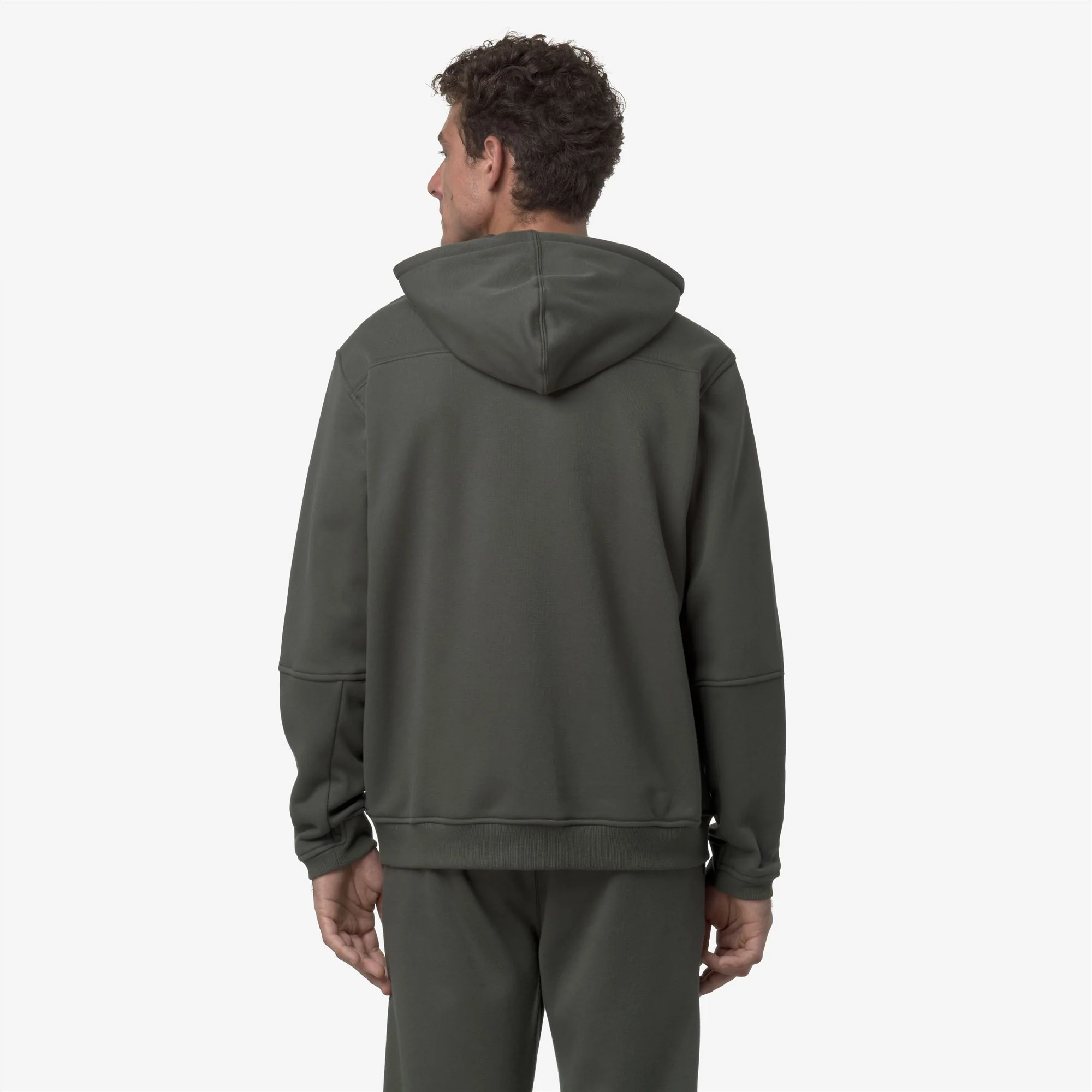 PROSPER BRUSHED PC - Fleece - Hoodie Full Zip - Unisex - GREEN BLACKISH - Image 2