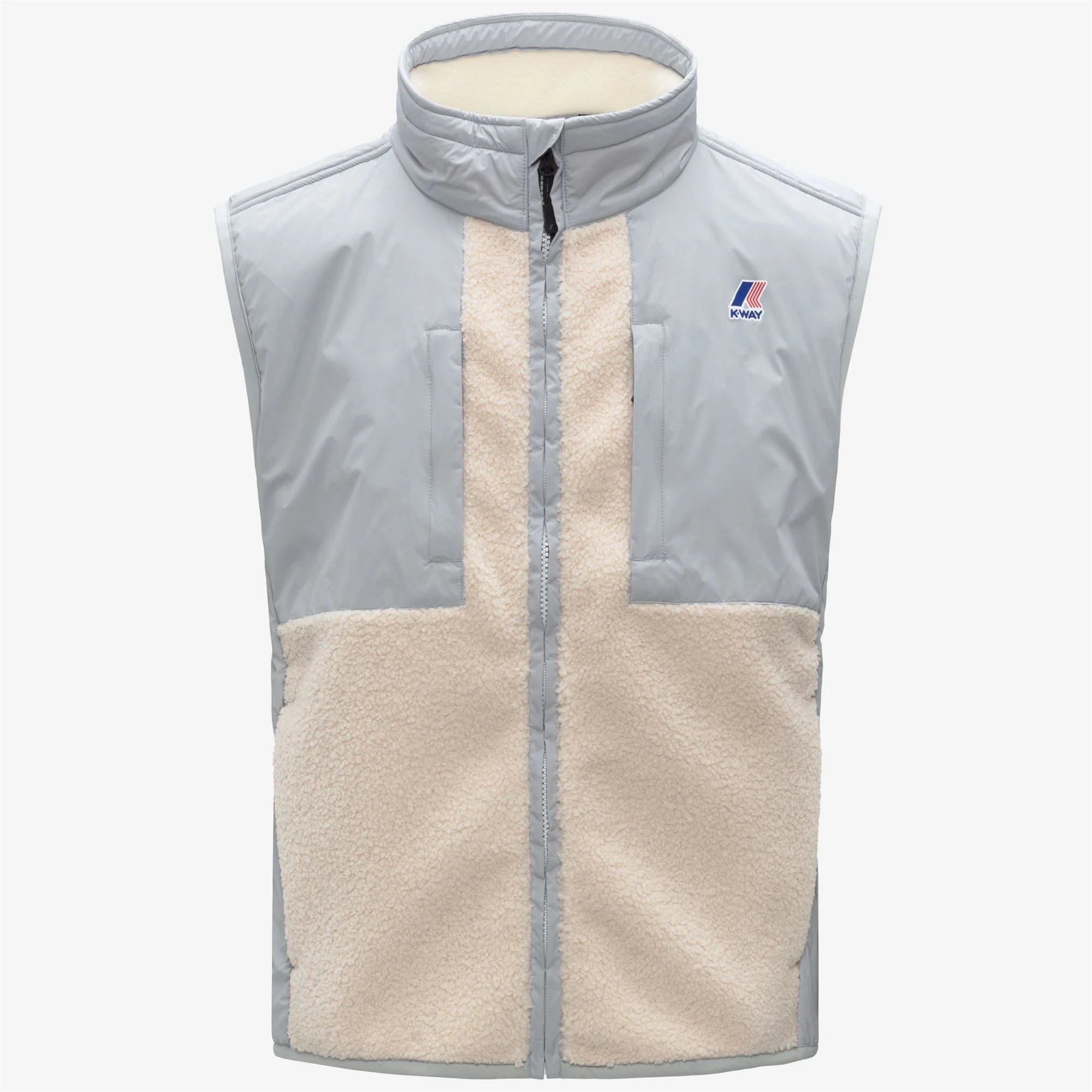 VITAL 4.0 ORSETTO - Fleece - Vest - Unisex - GREY-ECRU