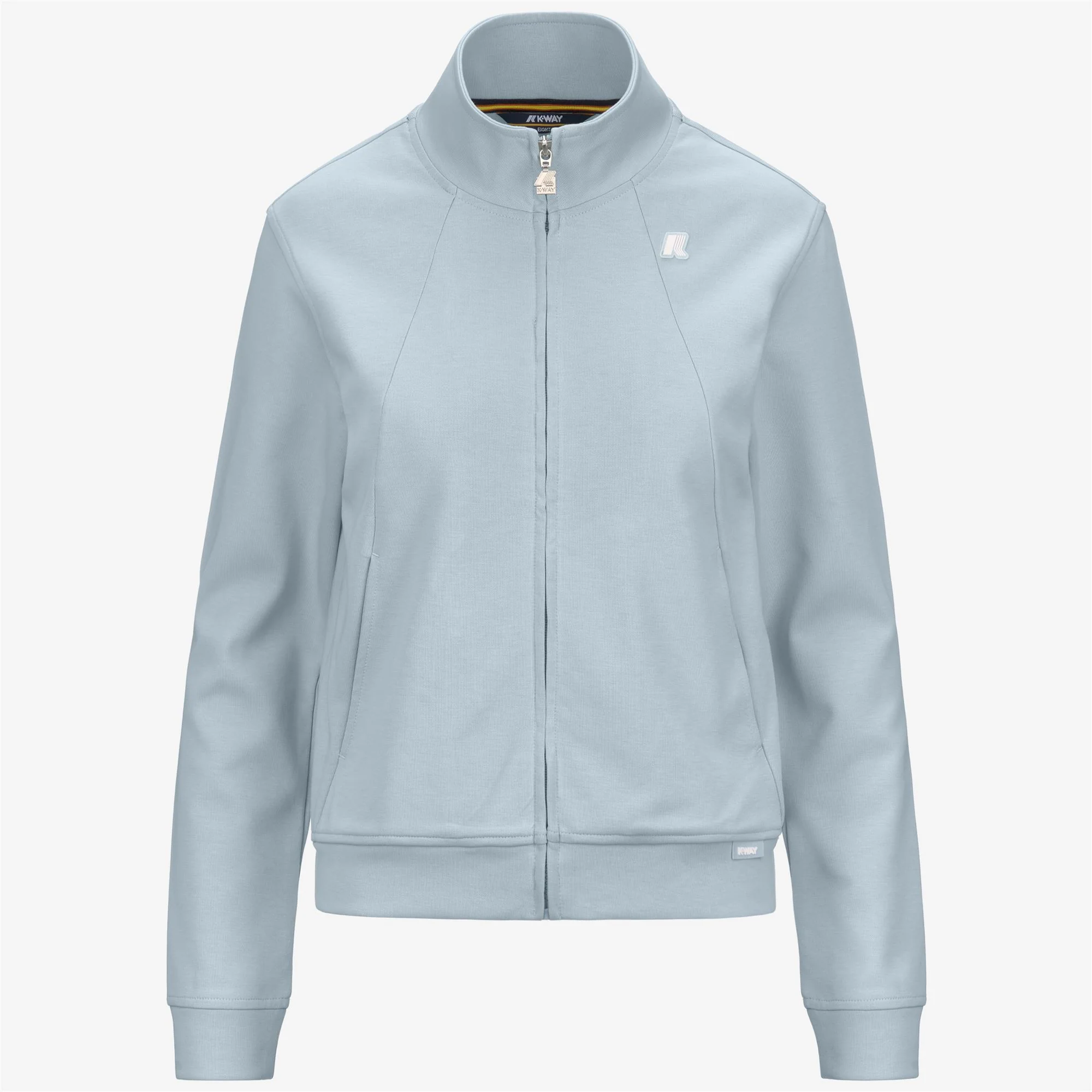 CYRIELLE INTERLOCK - Fleece - Jacket - Woman - BLUE BABY