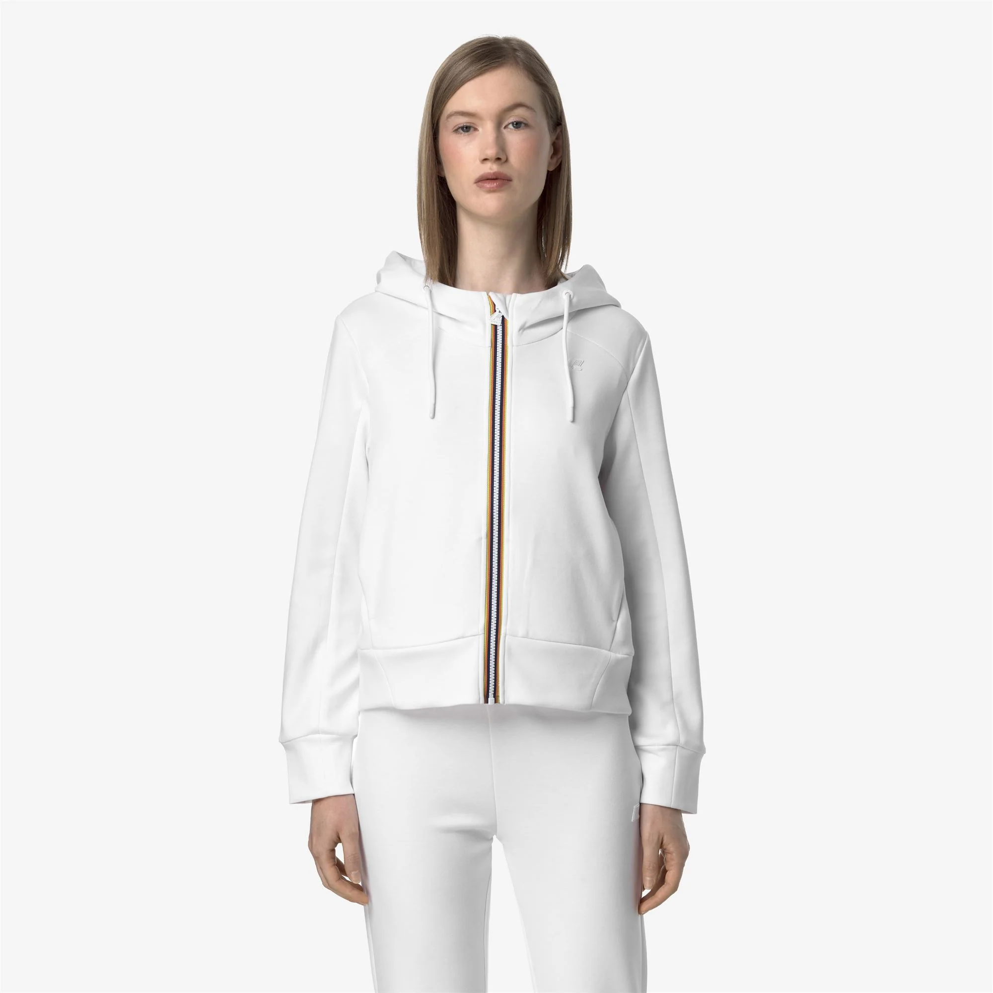 DIVINE LIGHT SPACER - Fleece - Jacket - Woman - WHITE