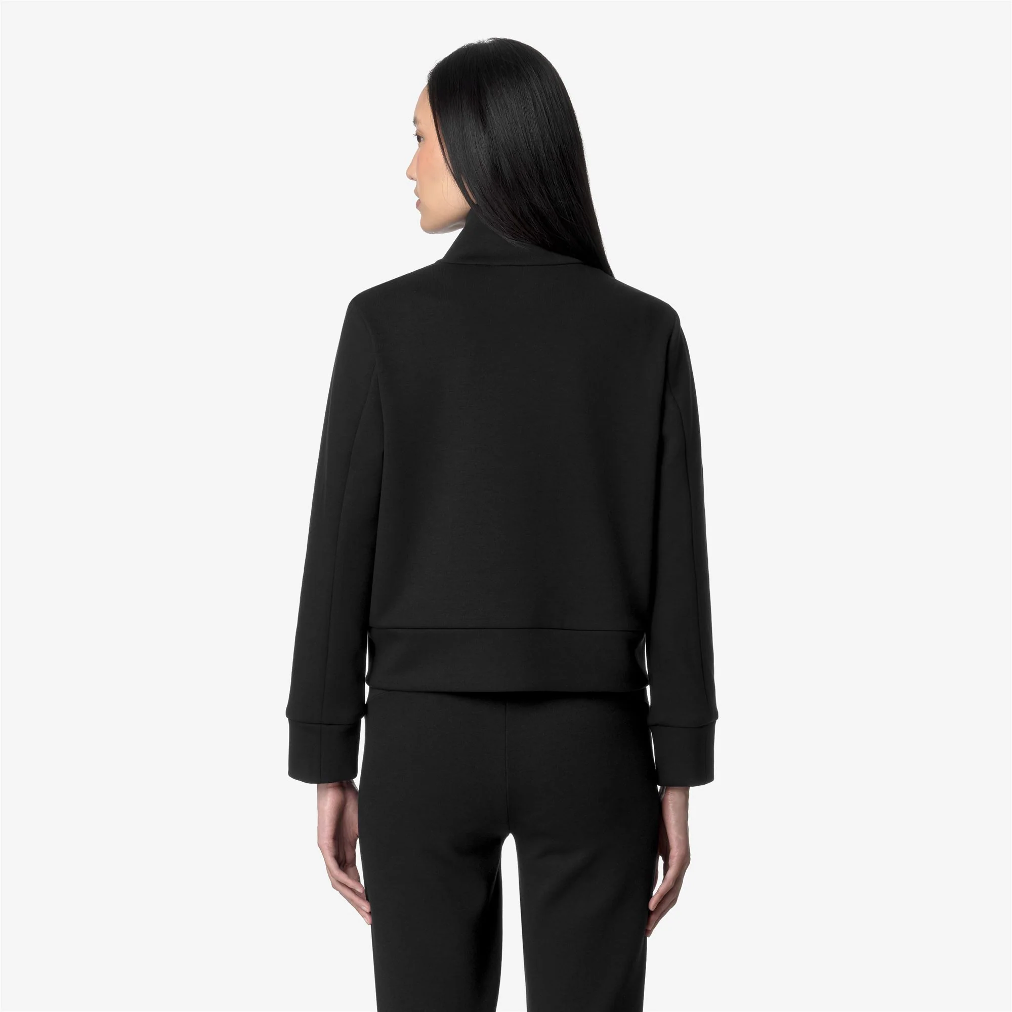 LOUEN LIGHT SPACER - Fleece - Jumper - Woman - BLACK PURE