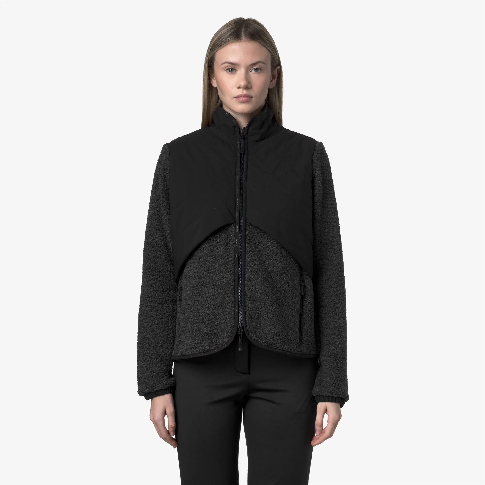 LUBERON W POLAR - Fleece - Jacket - Woman - BLACK PURE - Image 5