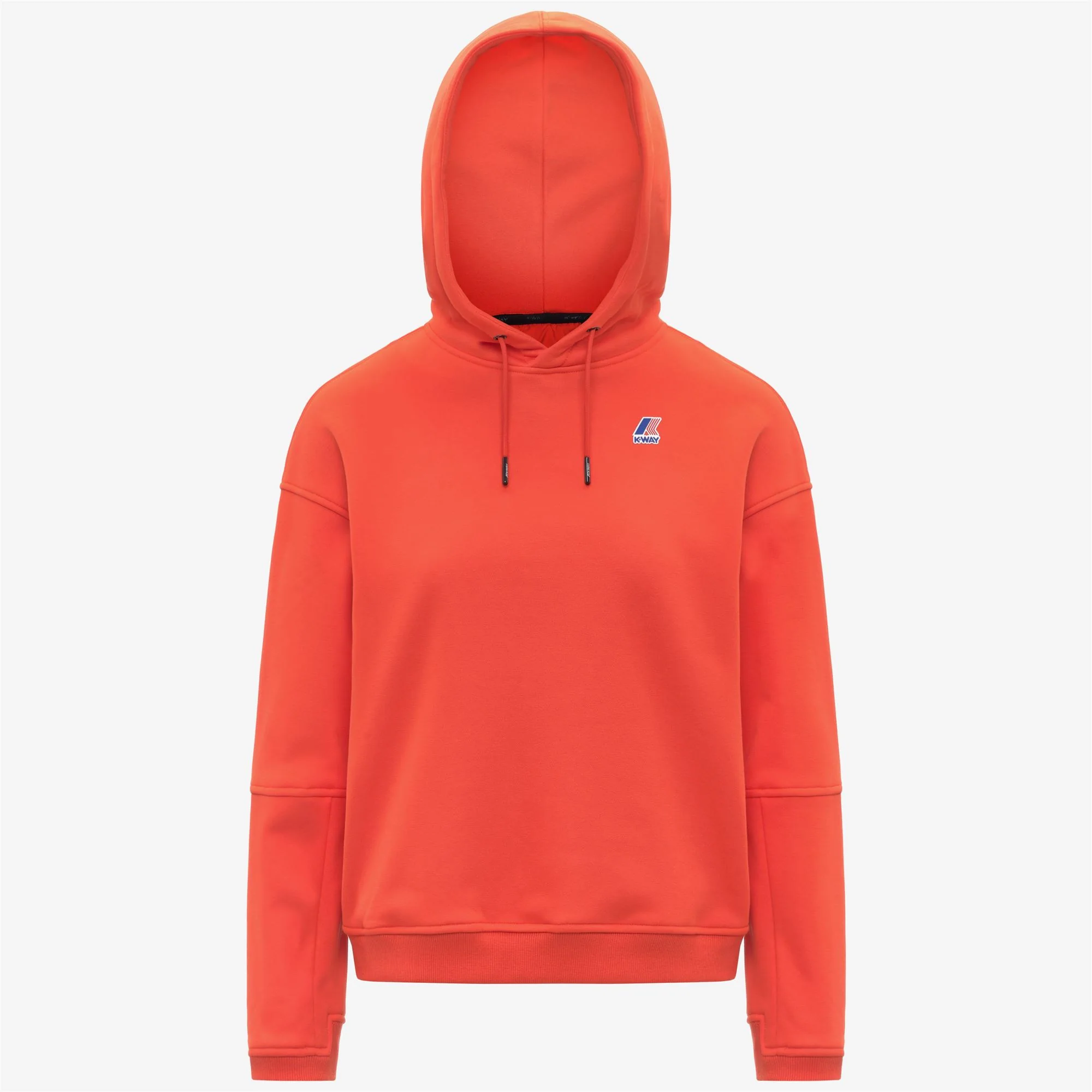 NINETTE BRUSHED PC - Fleece - Hoodie - Woman - ORANGE FIESTA - Image 3