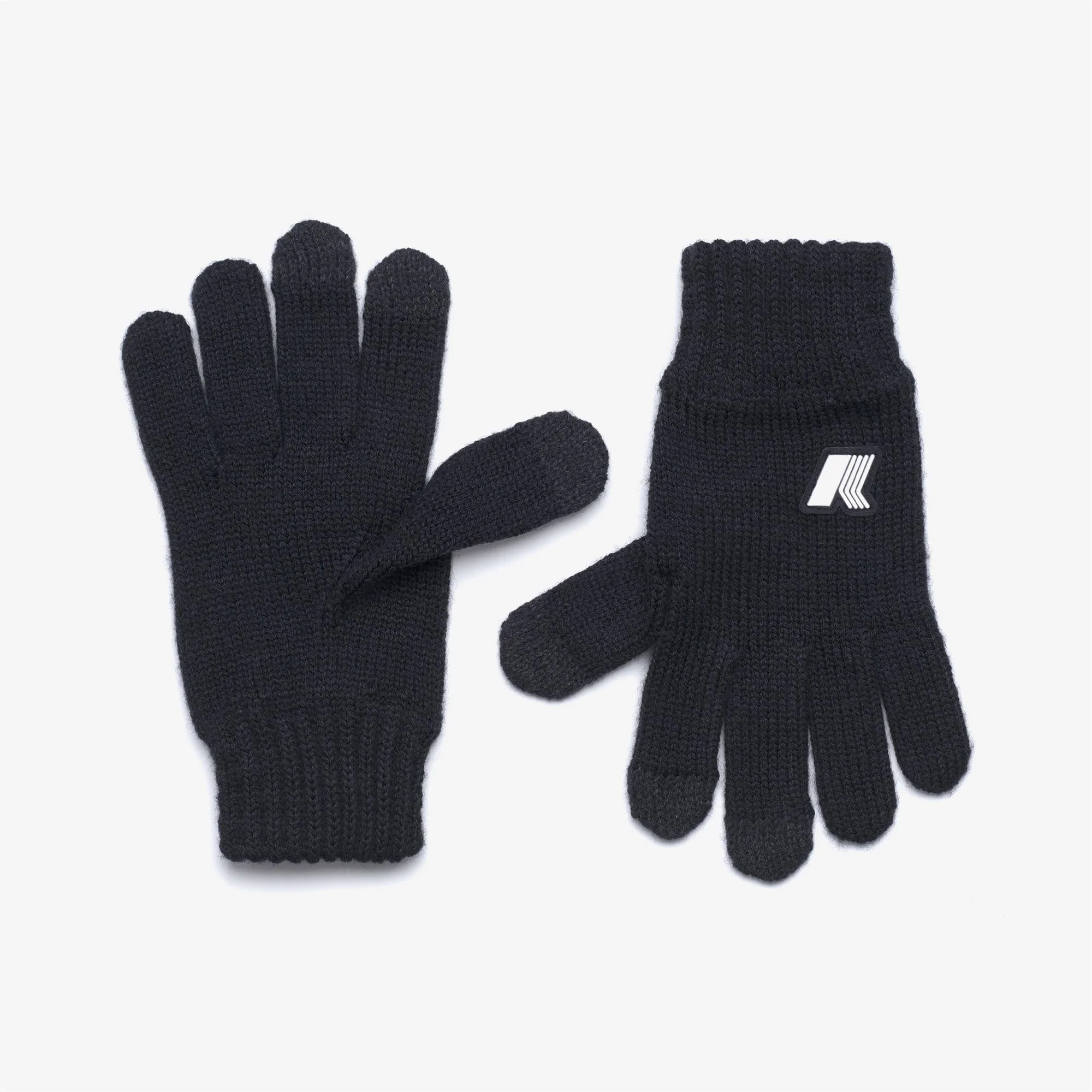 P. ALFRED CARDIGAN STITCH - Gloves - Glove - Kid unisex - BLUE DEPTH MELANGE