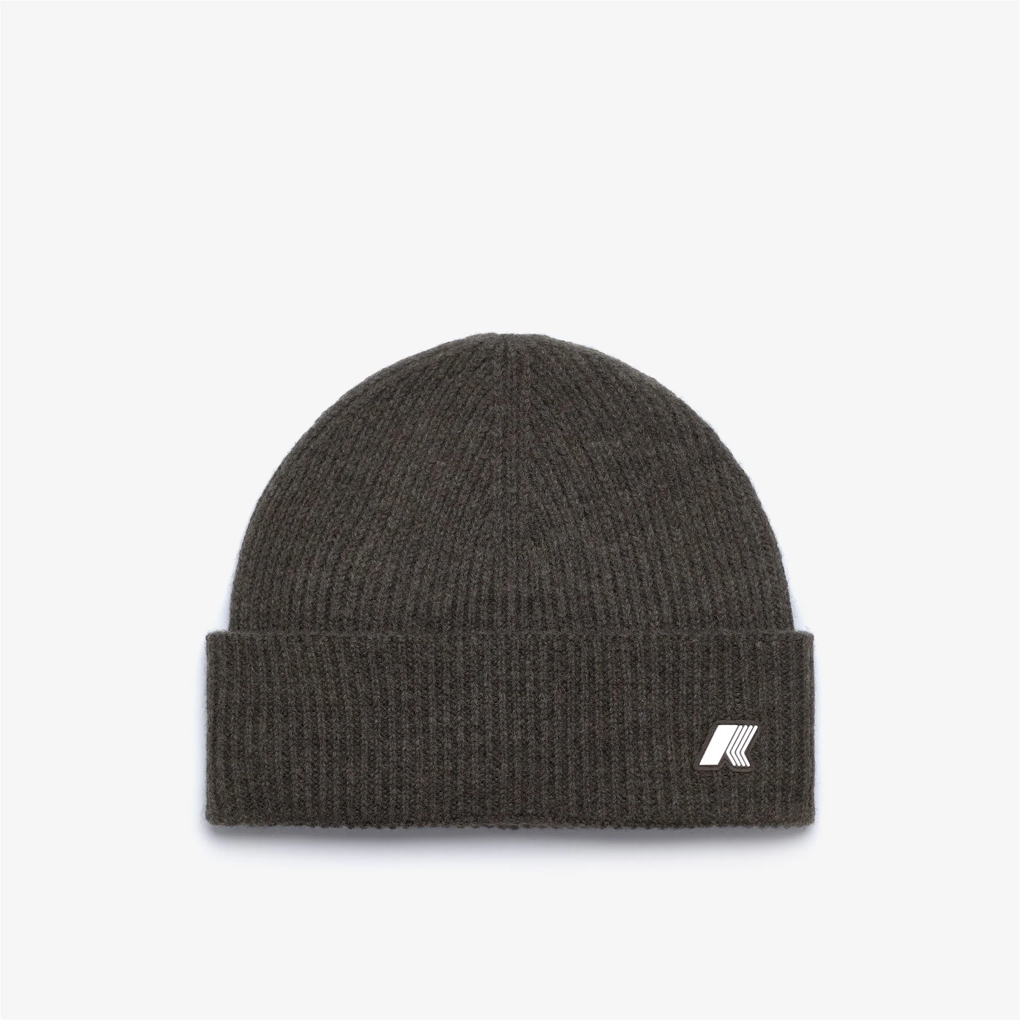 BRICE CARDIGAN STITCH WOOL - Headwear - Hat - Unisex - BLACK OLIVE MEL