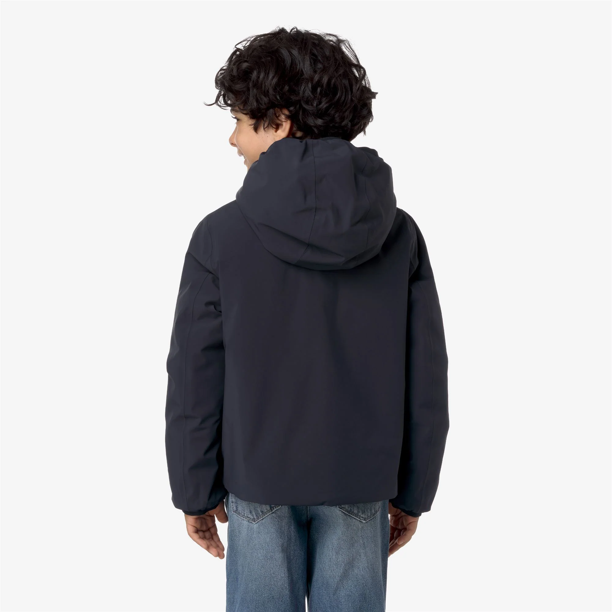 P. JACK ST WARM REVERSIBLE - Jackets - Short - Boy - BLUE D-GREEN B - Image 2