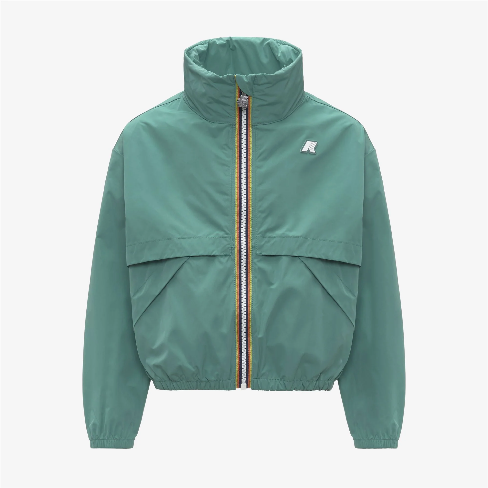 P. AUBETTE MEMORY TOUCH - Jackets - Short - Girl - GREEN MINE - Image 2