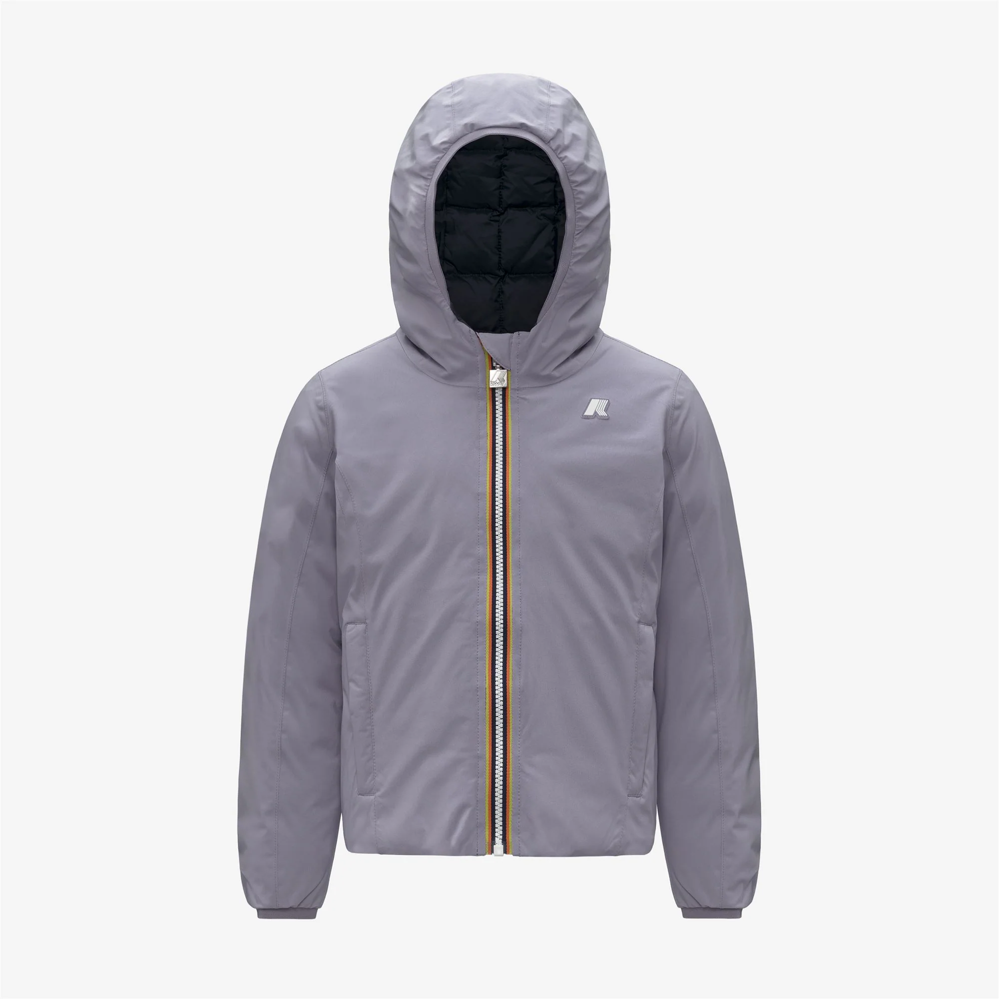P. LILY ST THERMO REVERSIBLE - Jackets - Short - Girl - VIOLET LAVENDER-BLUE DEPTH