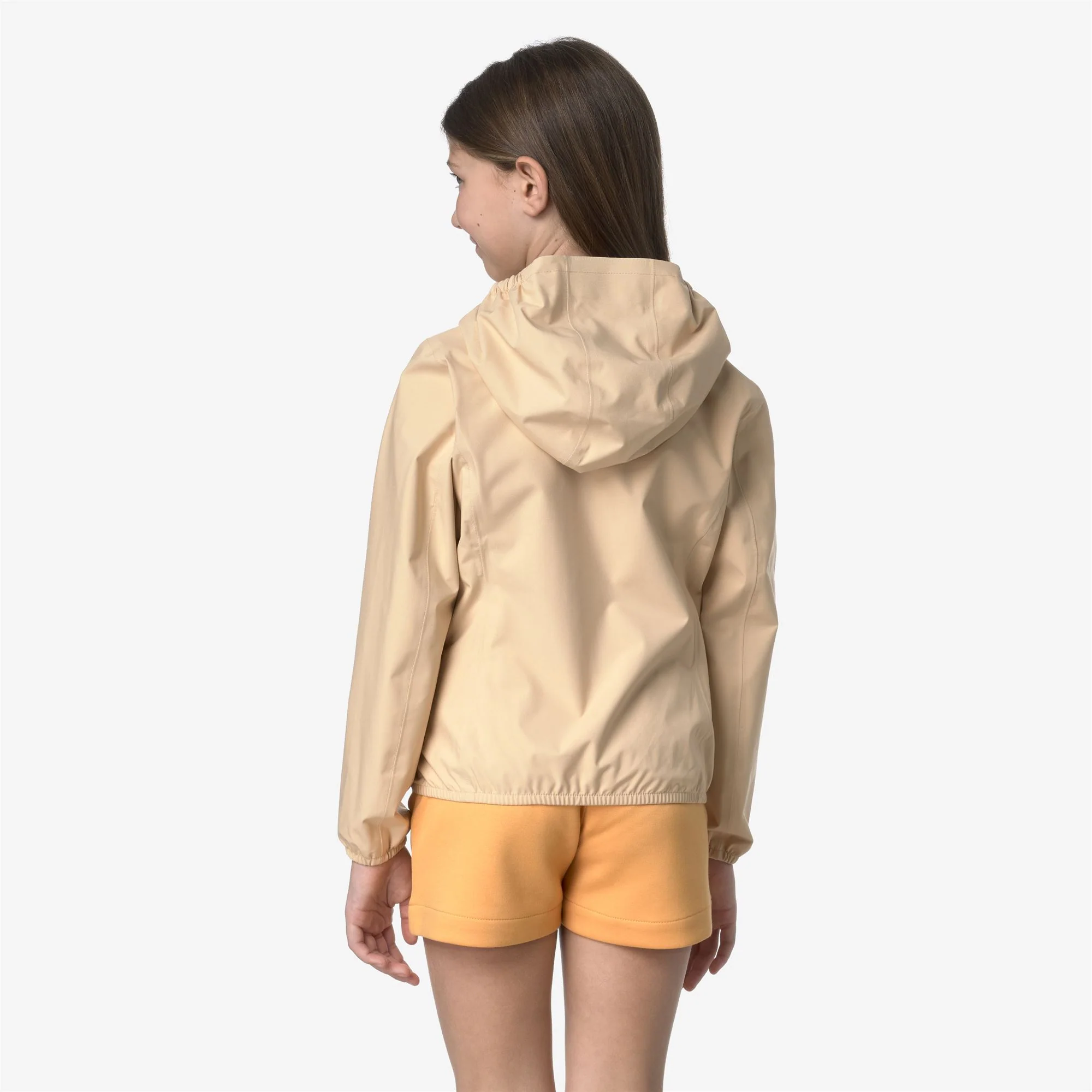 P. LILY STRETCH DOT - Jackets - Short - Girl - BEIGE SHEEPSKIN