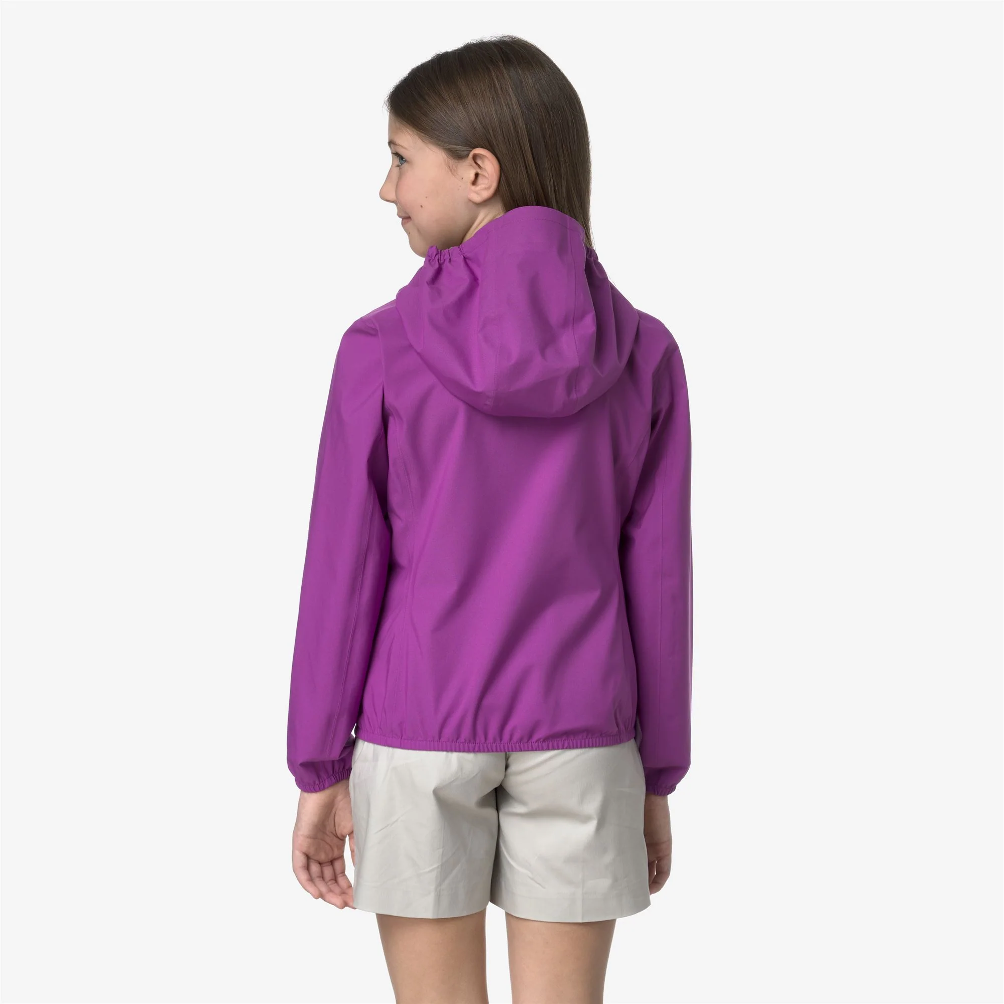 P. LILY STRETCH DOT - Jackets - Short - Girl - VIOLET - Image 4