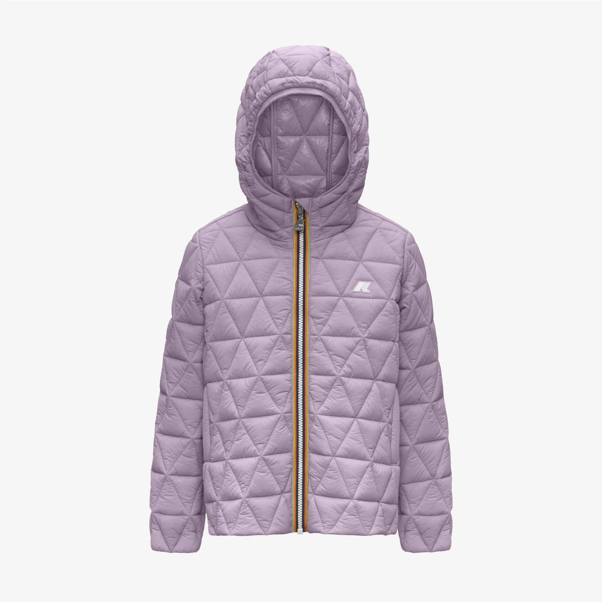 P. MADLAINE DIAMOND QUILTED WARM - Jackets - Short - Girl - VIOLET LAVENDER