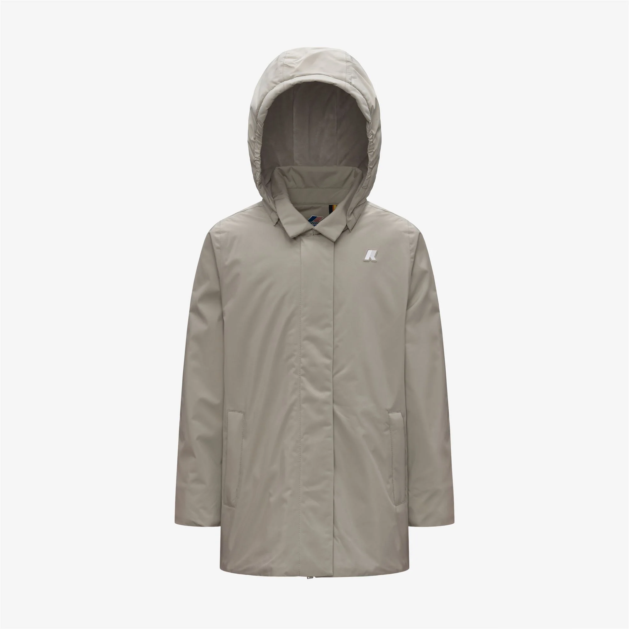 P. MORESE SOFT TOUCH MARMOTTA - Jackets - 3/4 LENGTH - Girl - BEIGE CASHMERE-GREY GOAT - Image 2