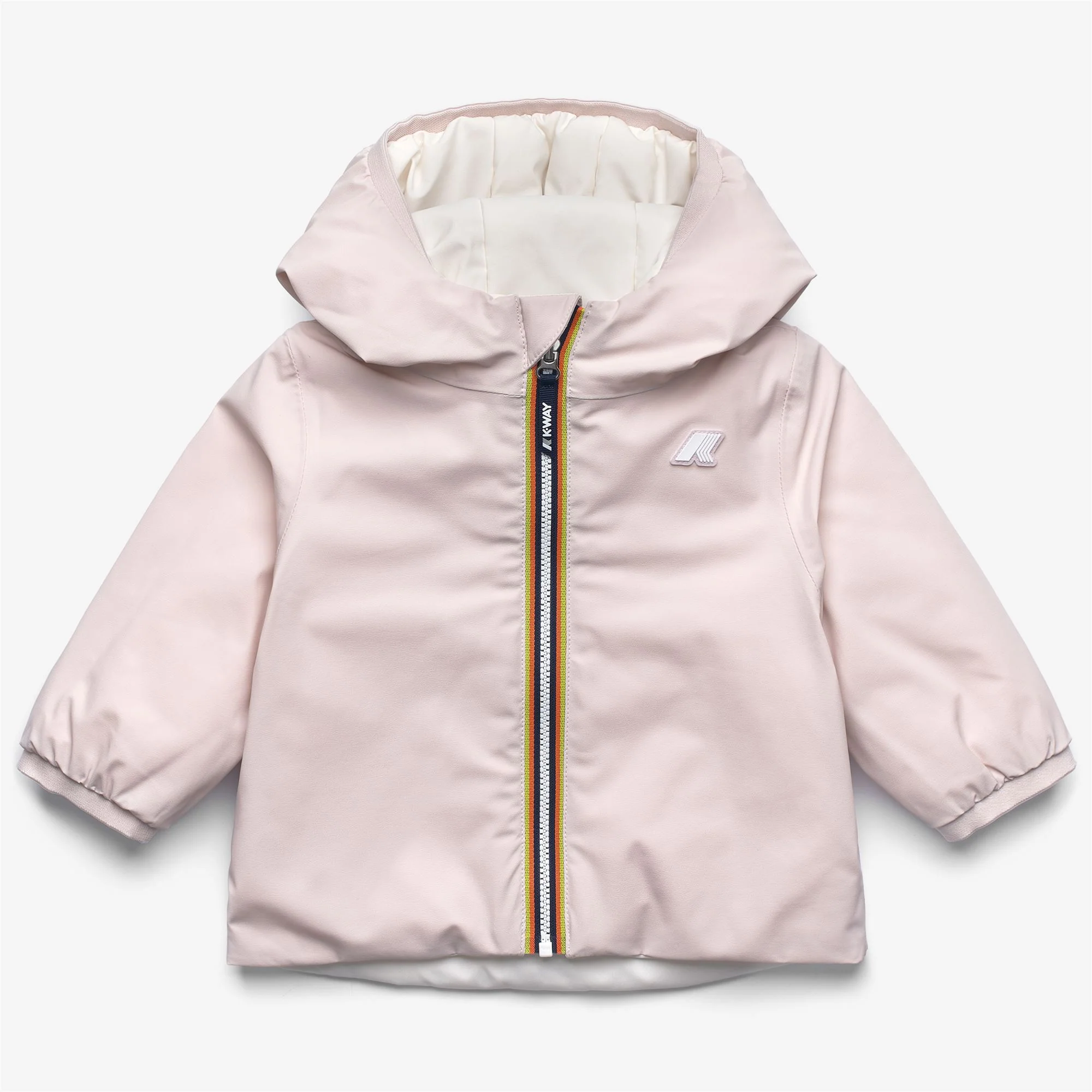 E. JACK ST WARM REVERSIBLE - Jackets - Short - Kid unisex - ROSE HUSHED-WHITE GARDENIA