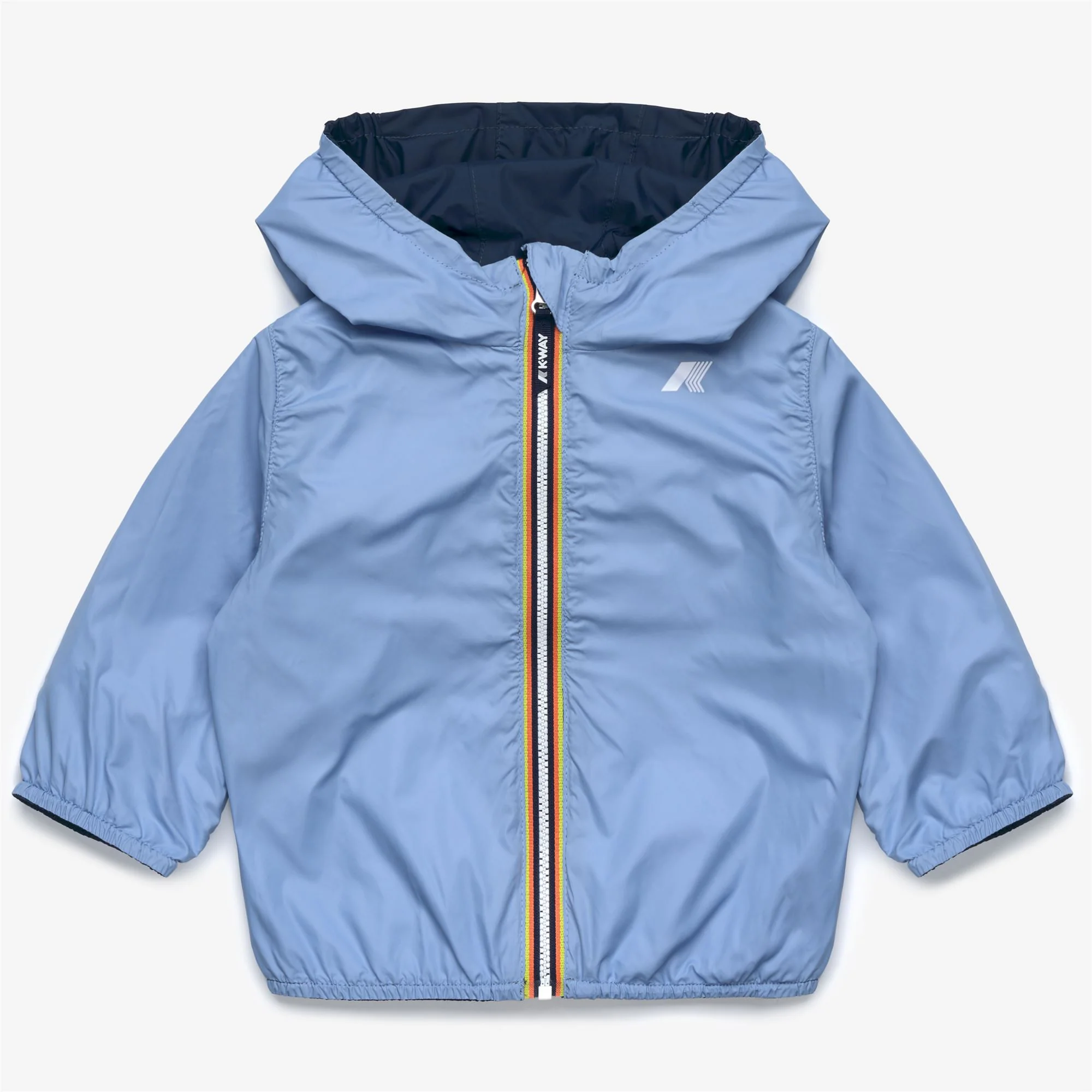 E. JAKE PLUS.2 REVERSIBLE - Jackets - Short - Kid unisex - BLUE INSIGNIA-BLUE CIELO - Image 2