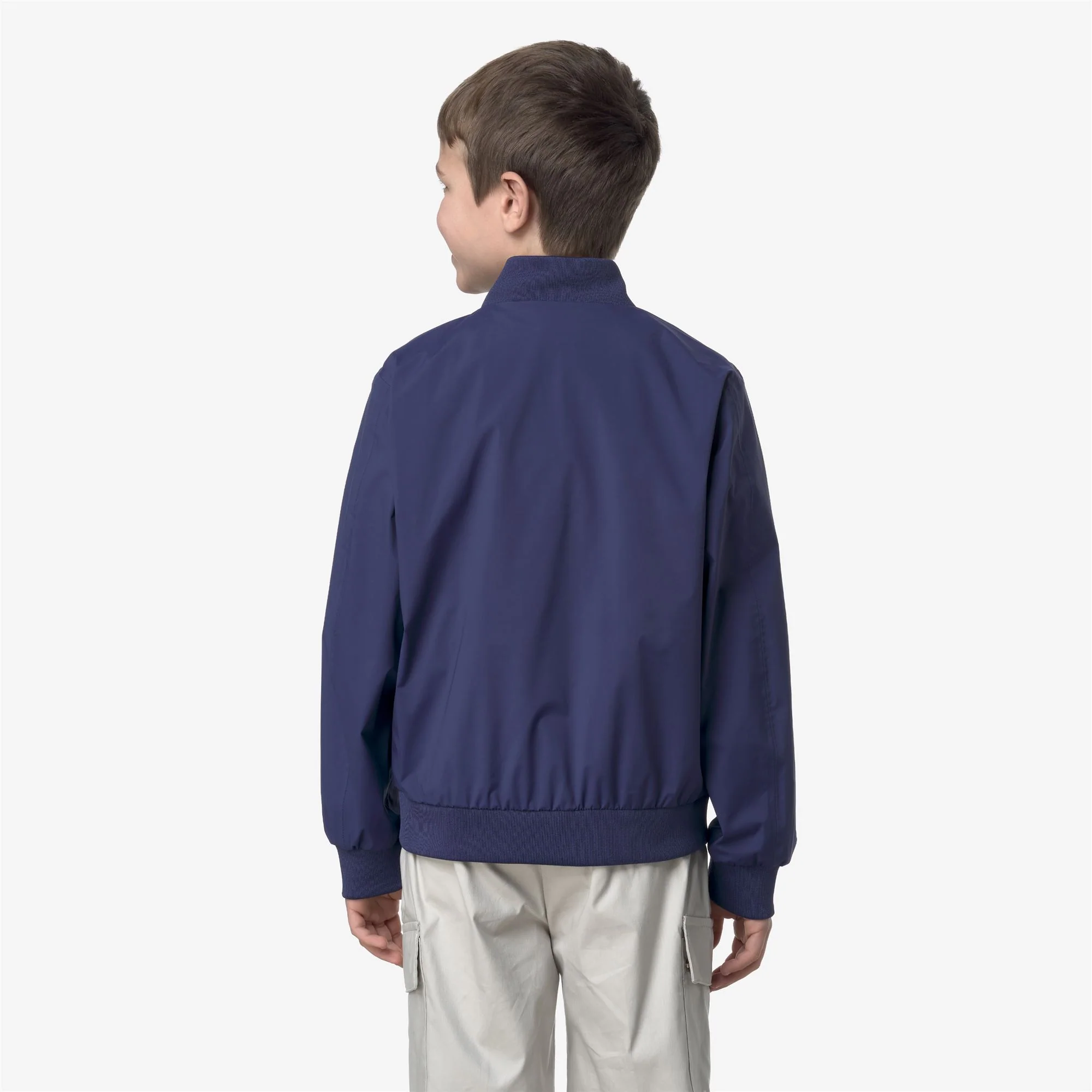 P. AORELIAN STRETCH NYLON JERSEY - Jackets - Mid - Kid unisex - BLUE DEEP COBALT - Image 5